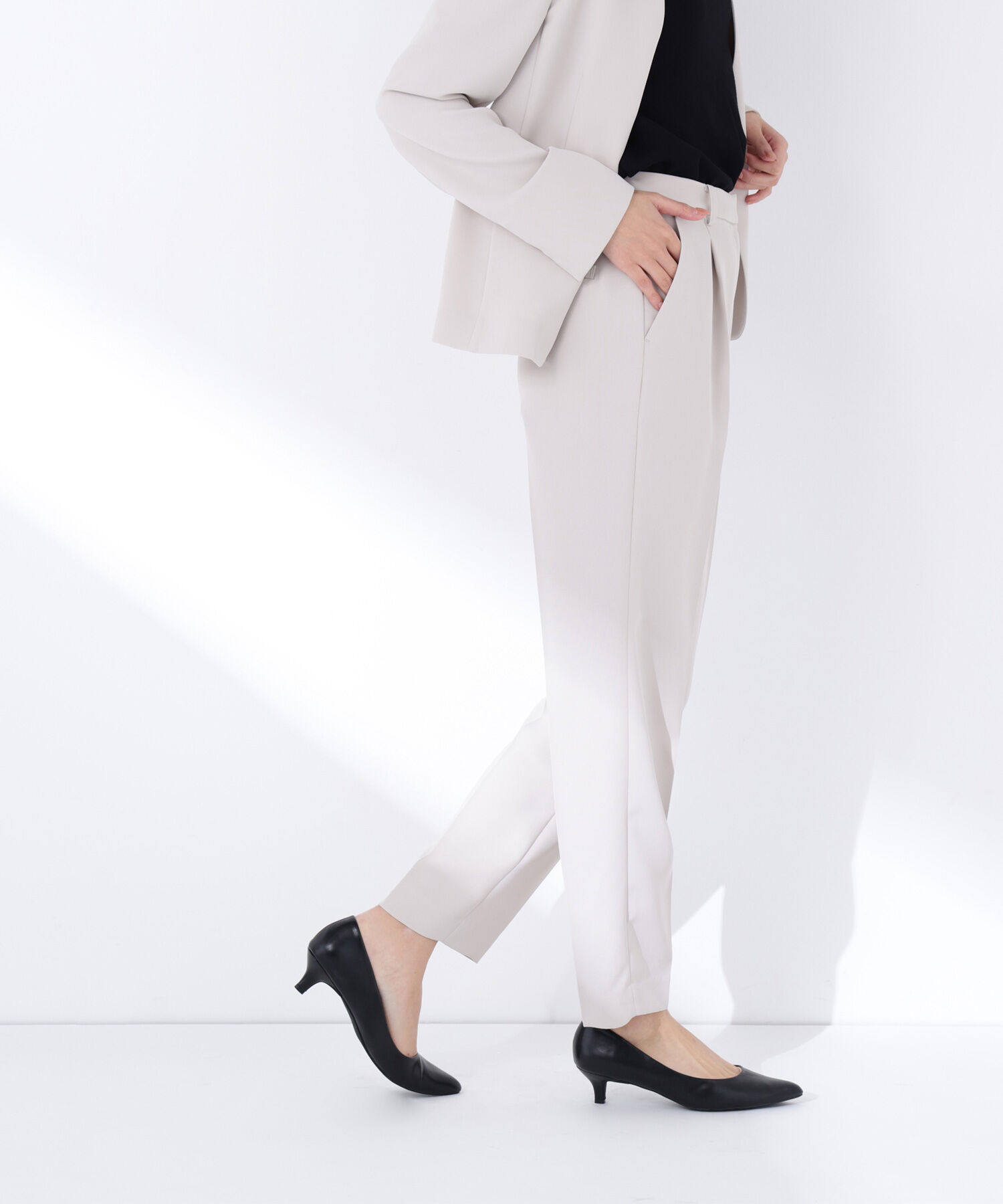  「ドビーツイル SETUP テーパードパンツ」|その他|