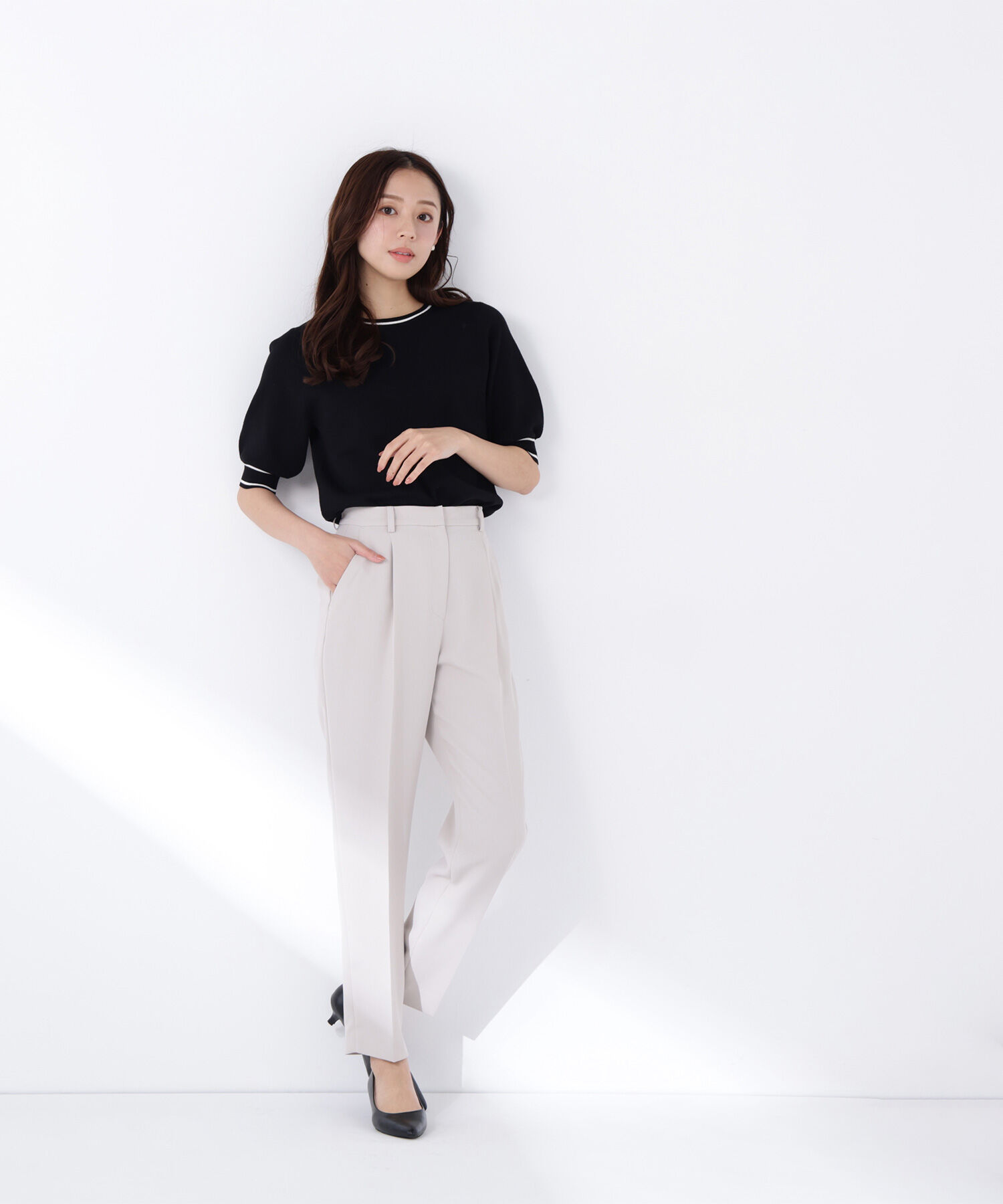  「ドビーツイル SETUP テーパードパンツ」|その他|