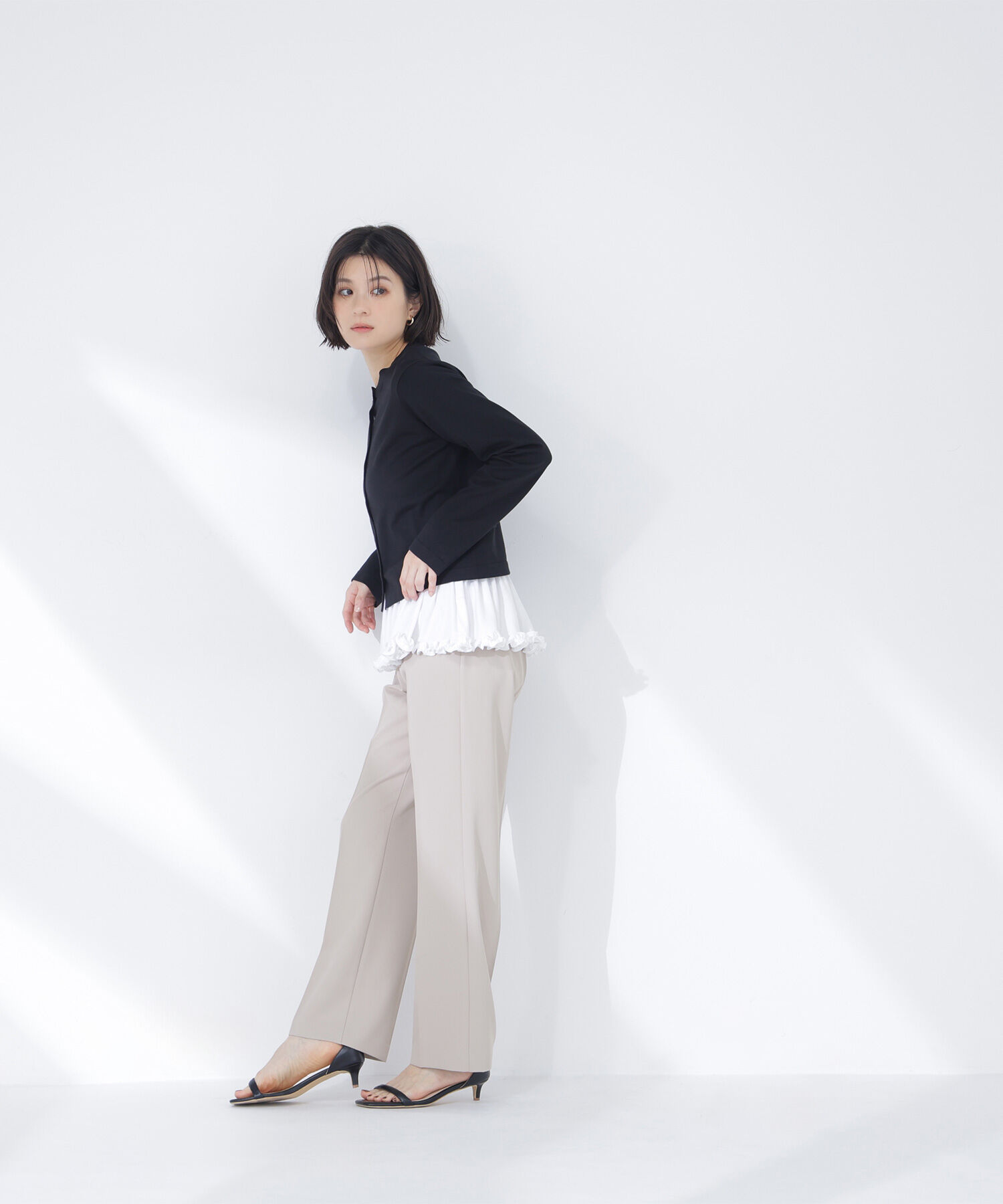  「セミフレアツイルパンツ」|その他|