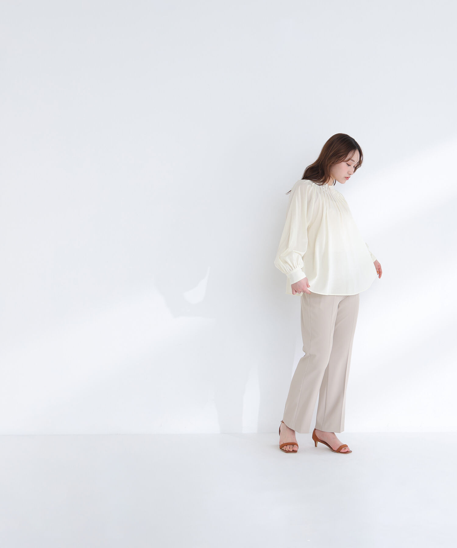  「セミフレアツイルパンツ」|その他|