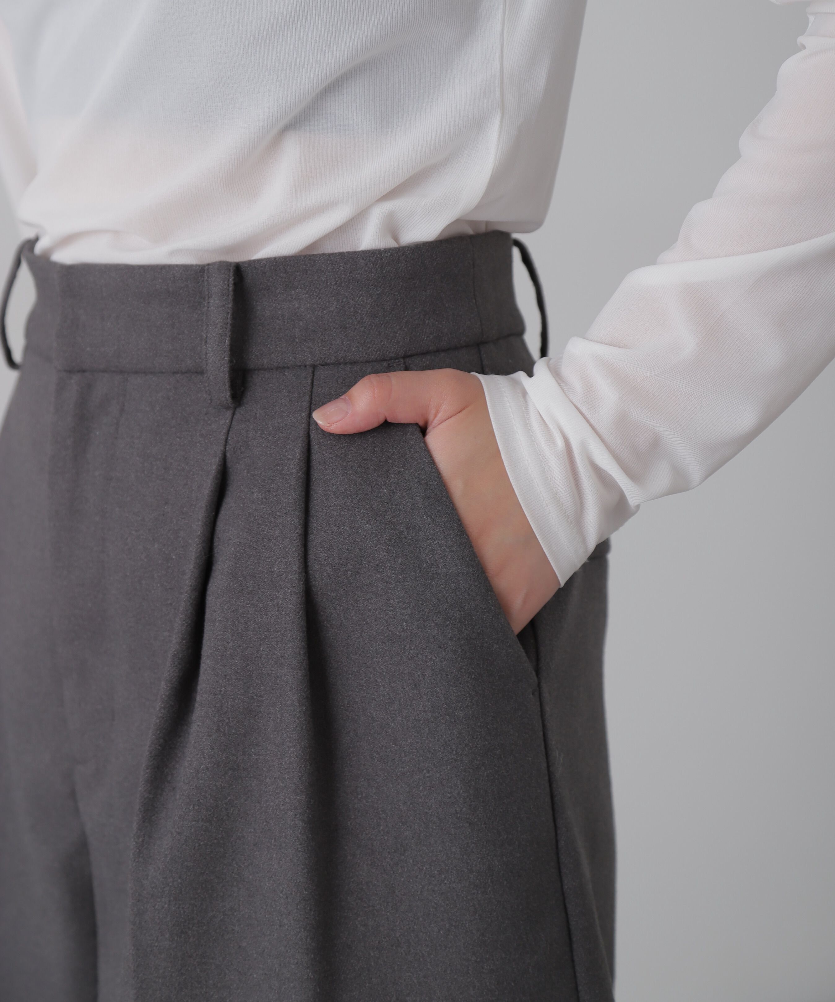  「タックショートパンツ」|その他|