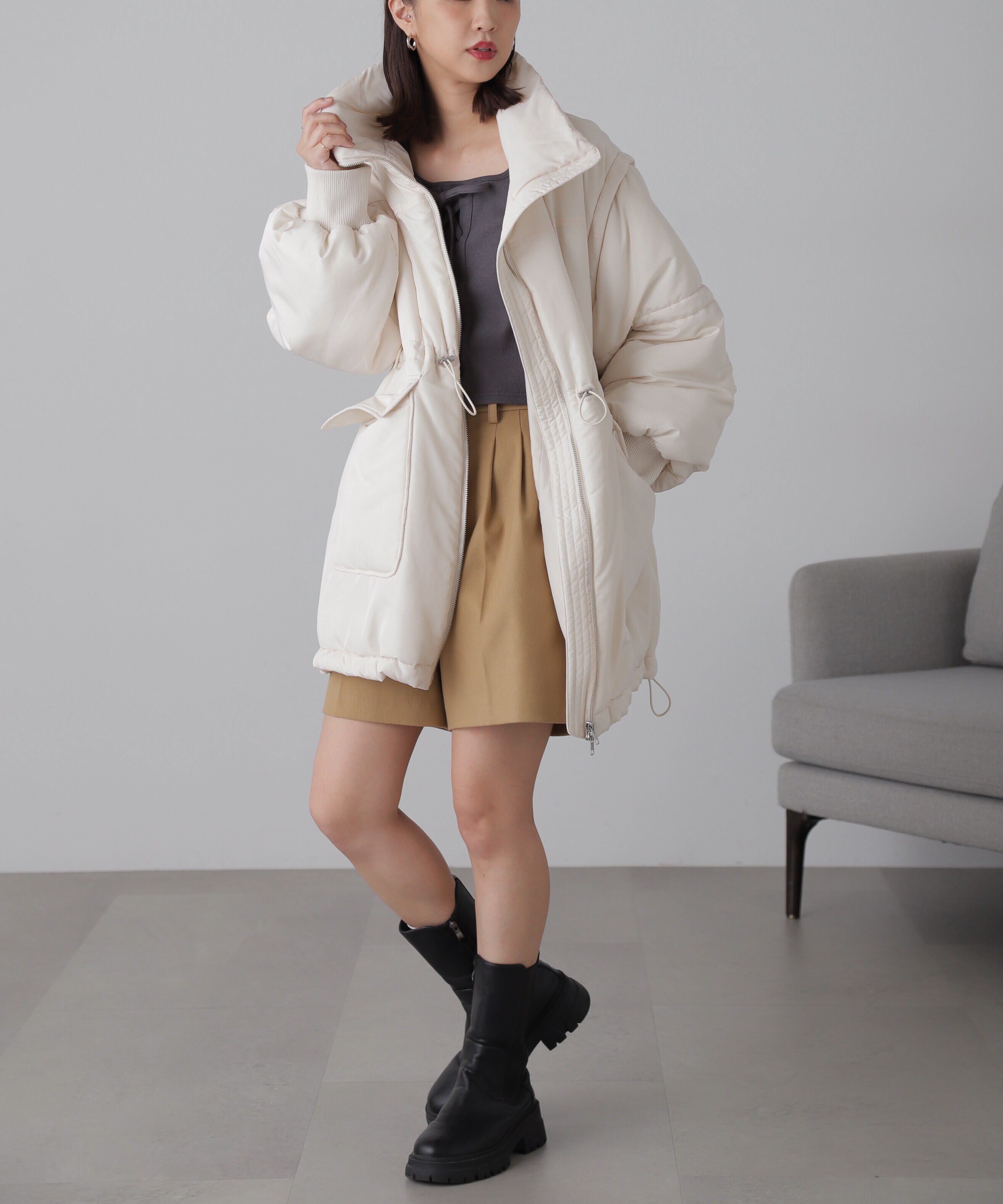  「タックショートパンツ」|その他|