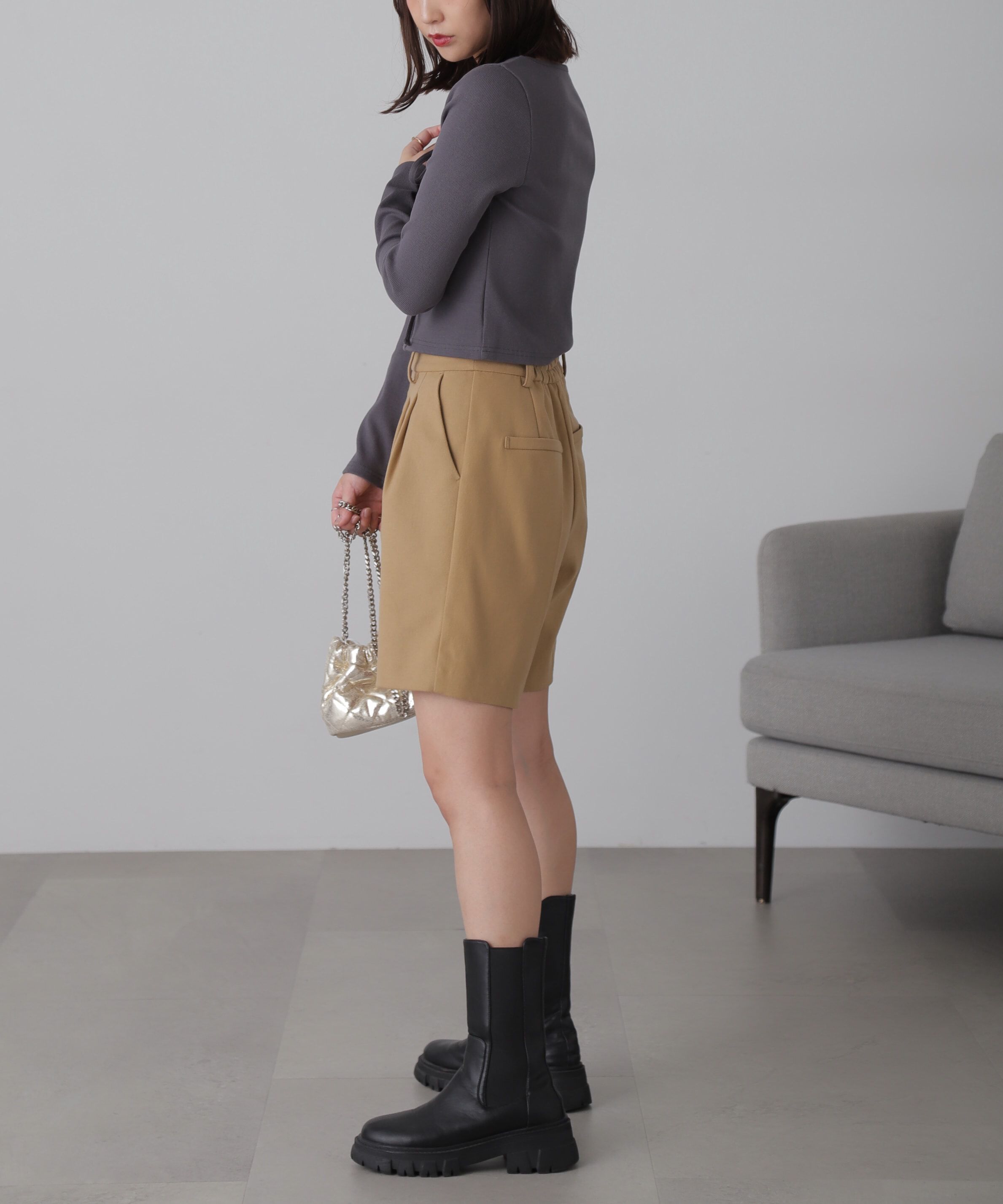  「タックショートパンツ」|その他|