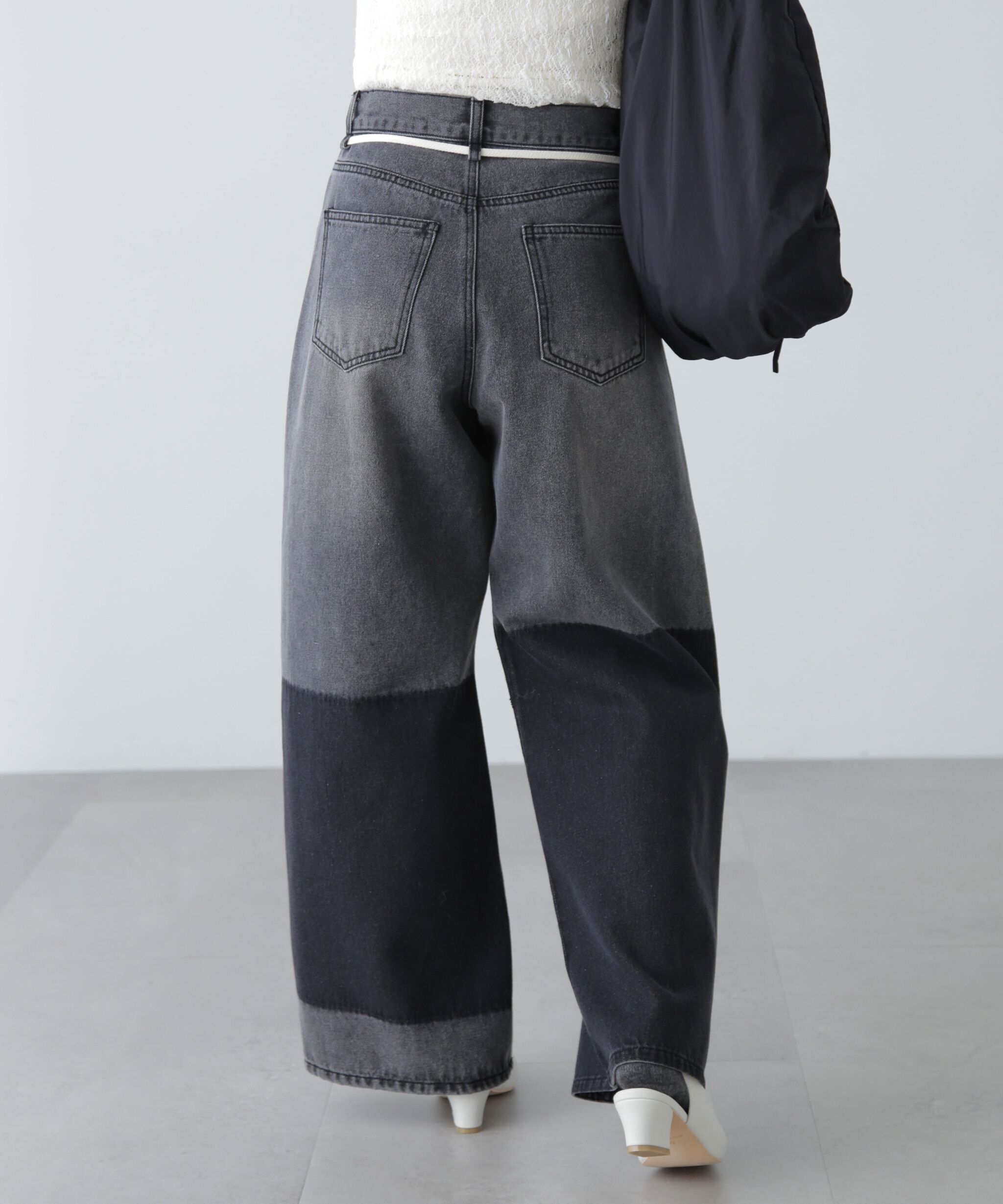  「リメイク風ワイドデニム」|その他|
