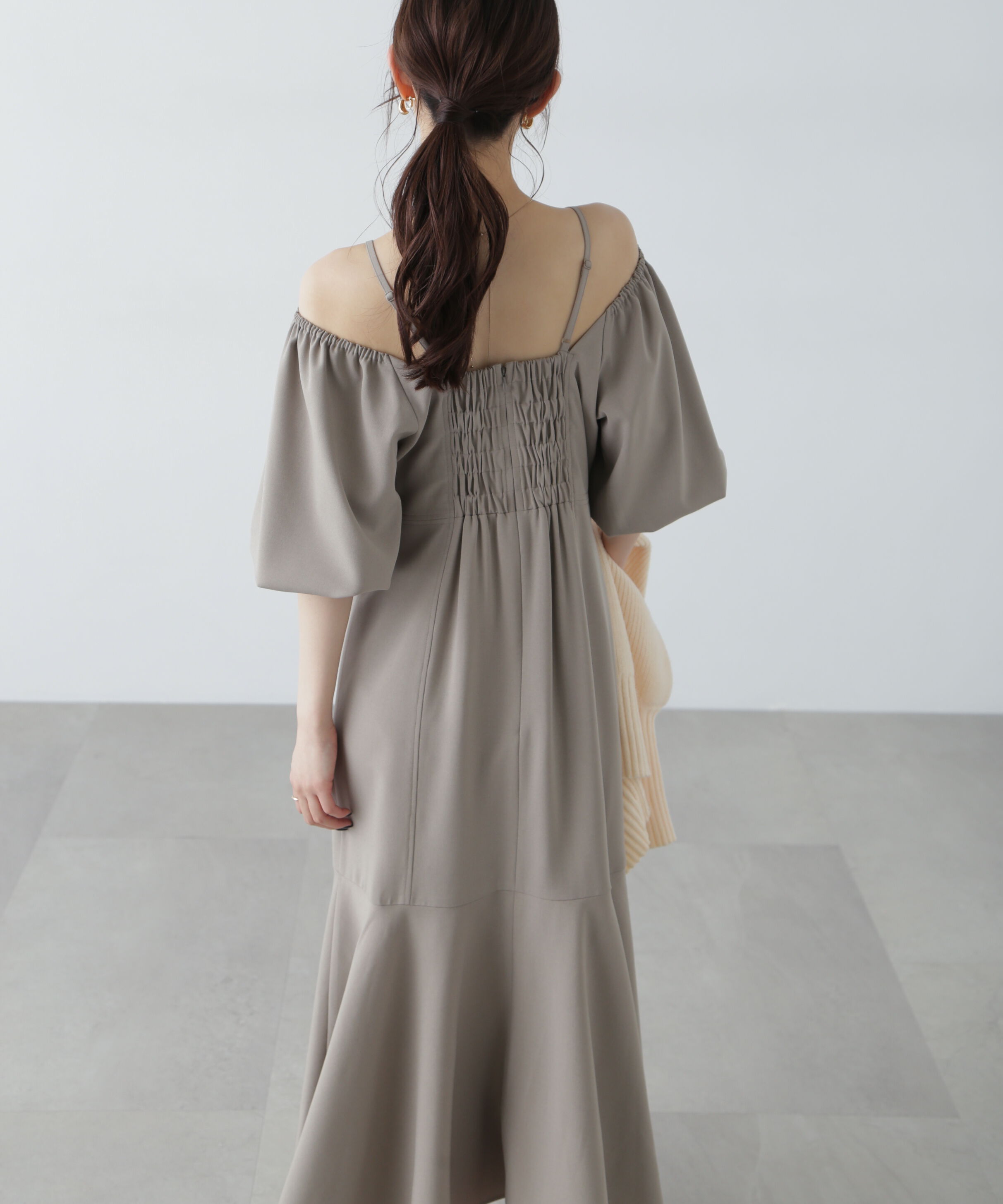  「2wayオフショルマーメイドワンピース」|ワンピース|