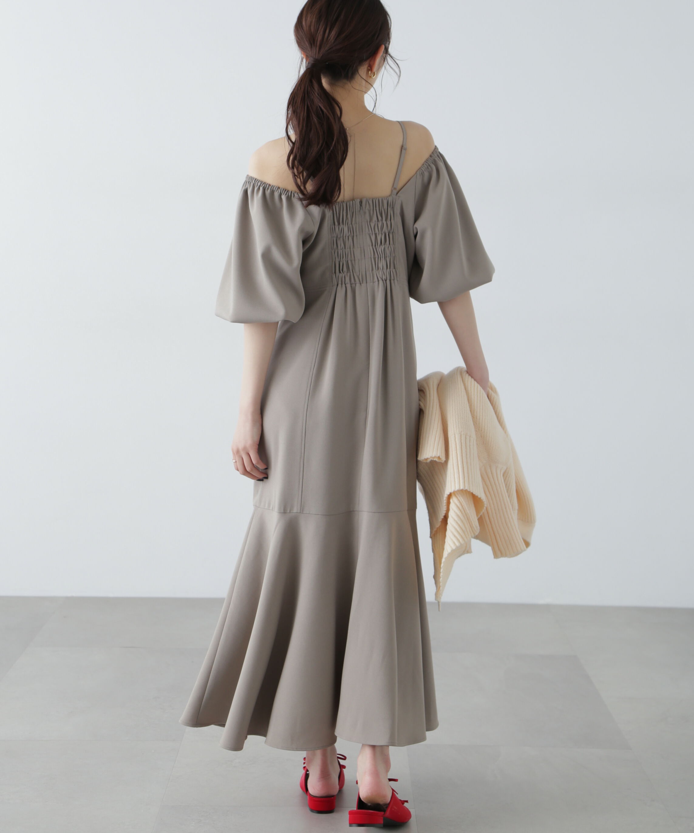  「2wayオフショルマーメイドワンピース」|ワンピース|