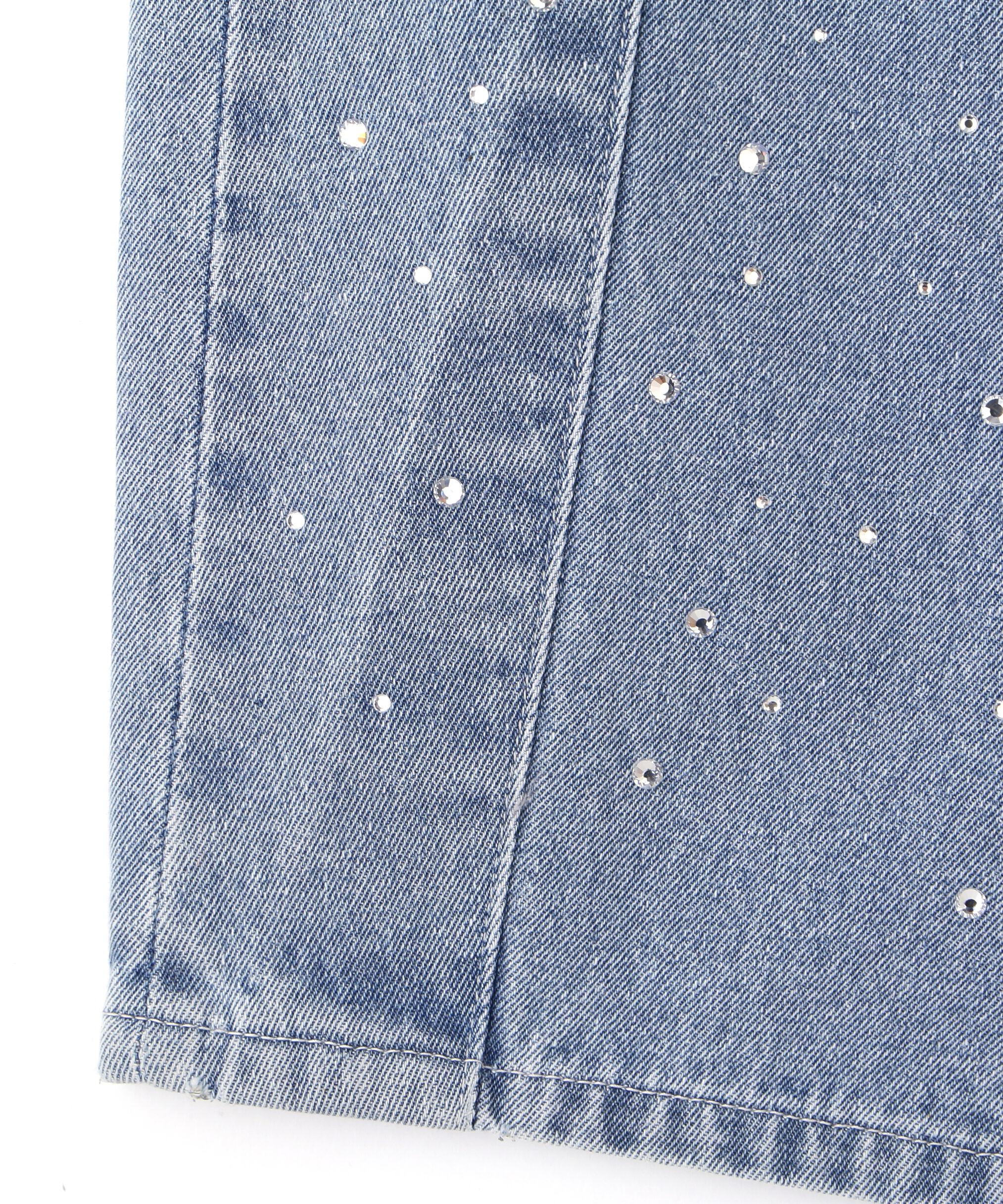  「ビジュートッピングデニムパンツ」|その他|