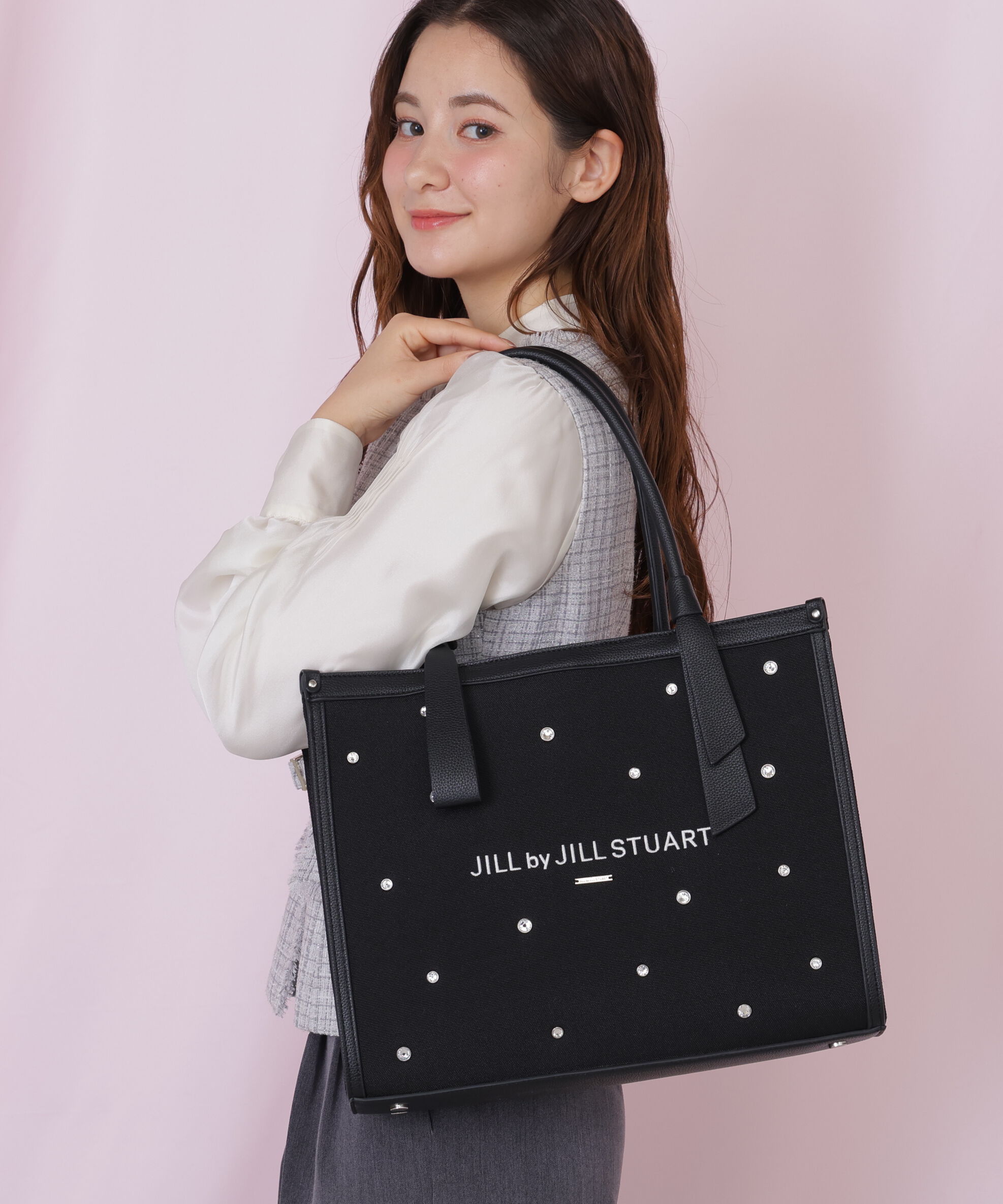  「リボンハンドルクラッシートート」|その他|