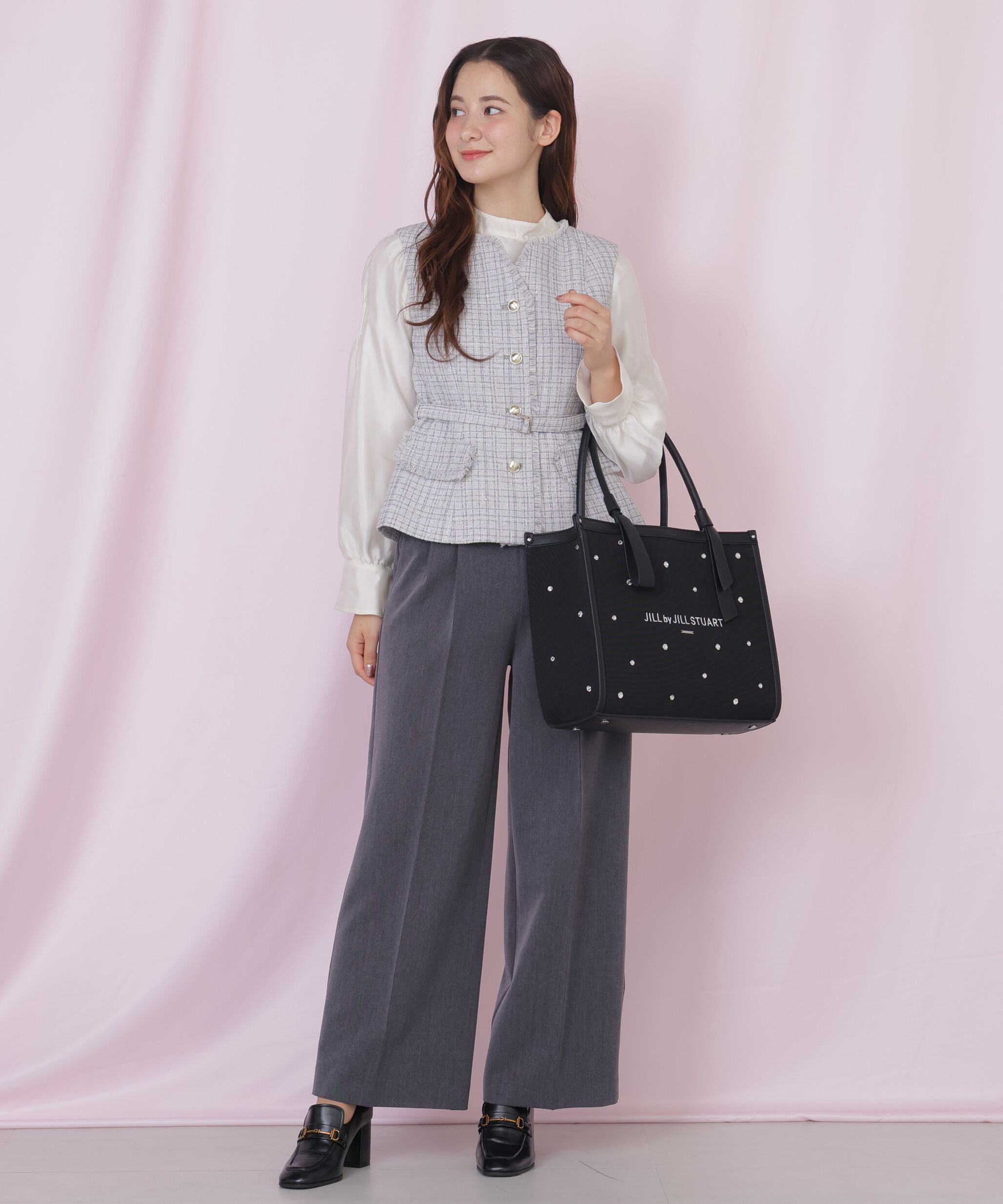  「リボンハンドルクラッシートート」|その他|