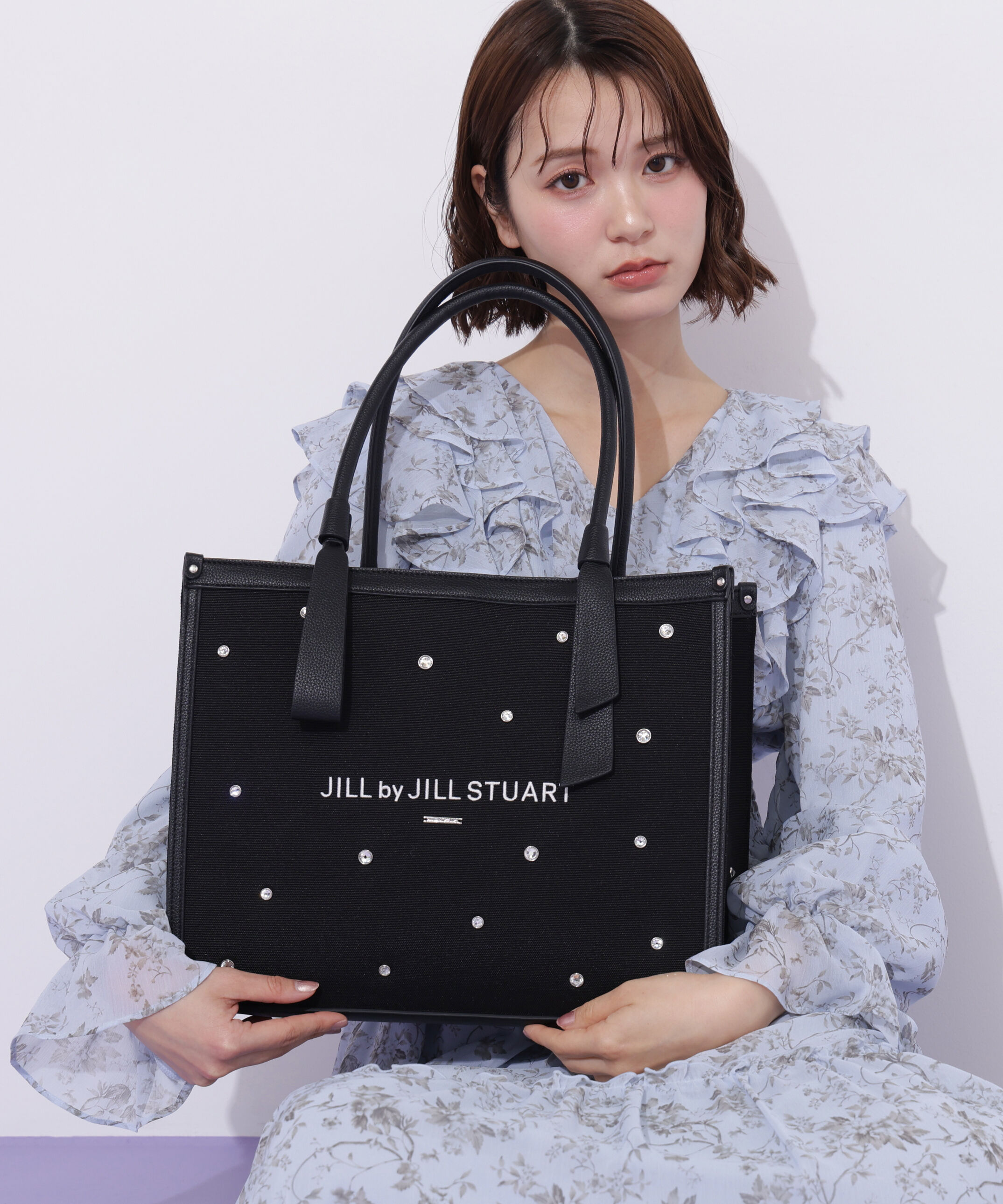  「リボンハンドルクラッシートート」|その他|