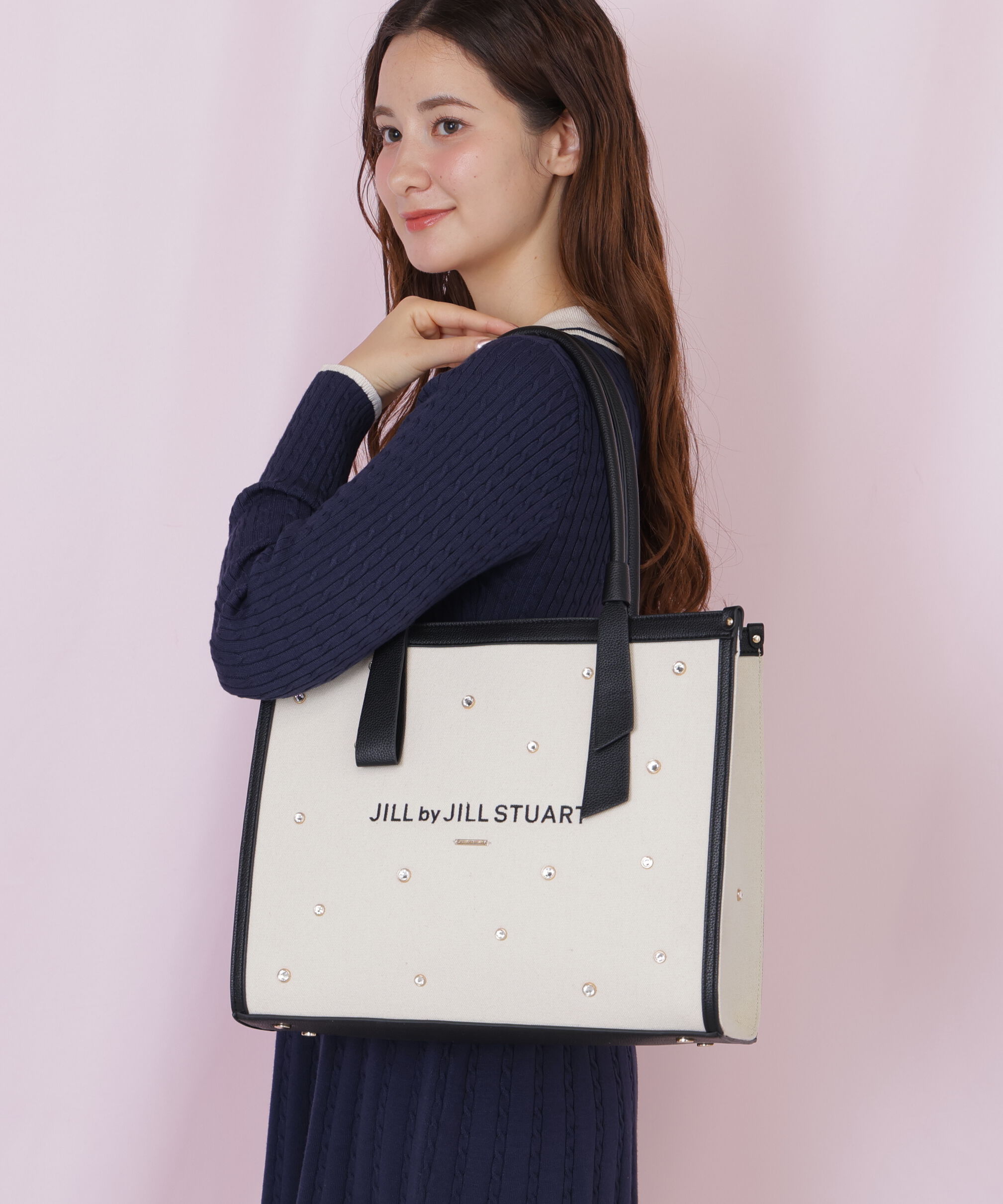  「リボンハンドルクラッシートート」|その他|