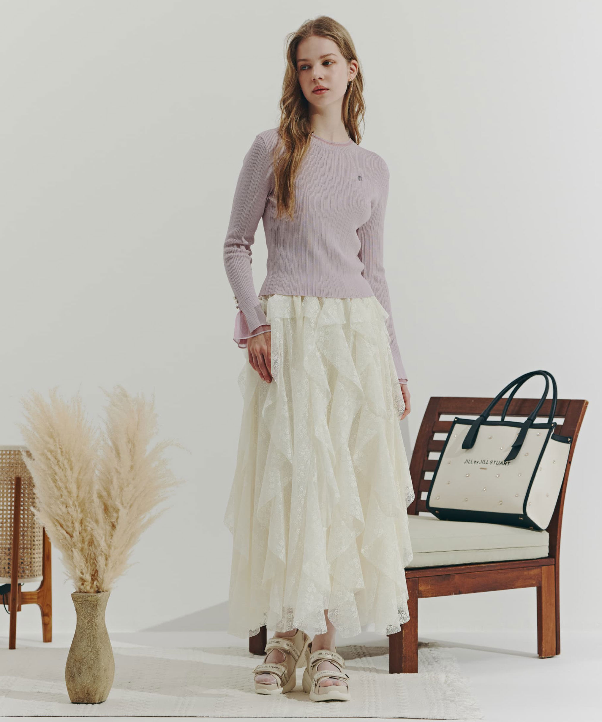  「リボンハンドルクラッシートート」|その他|