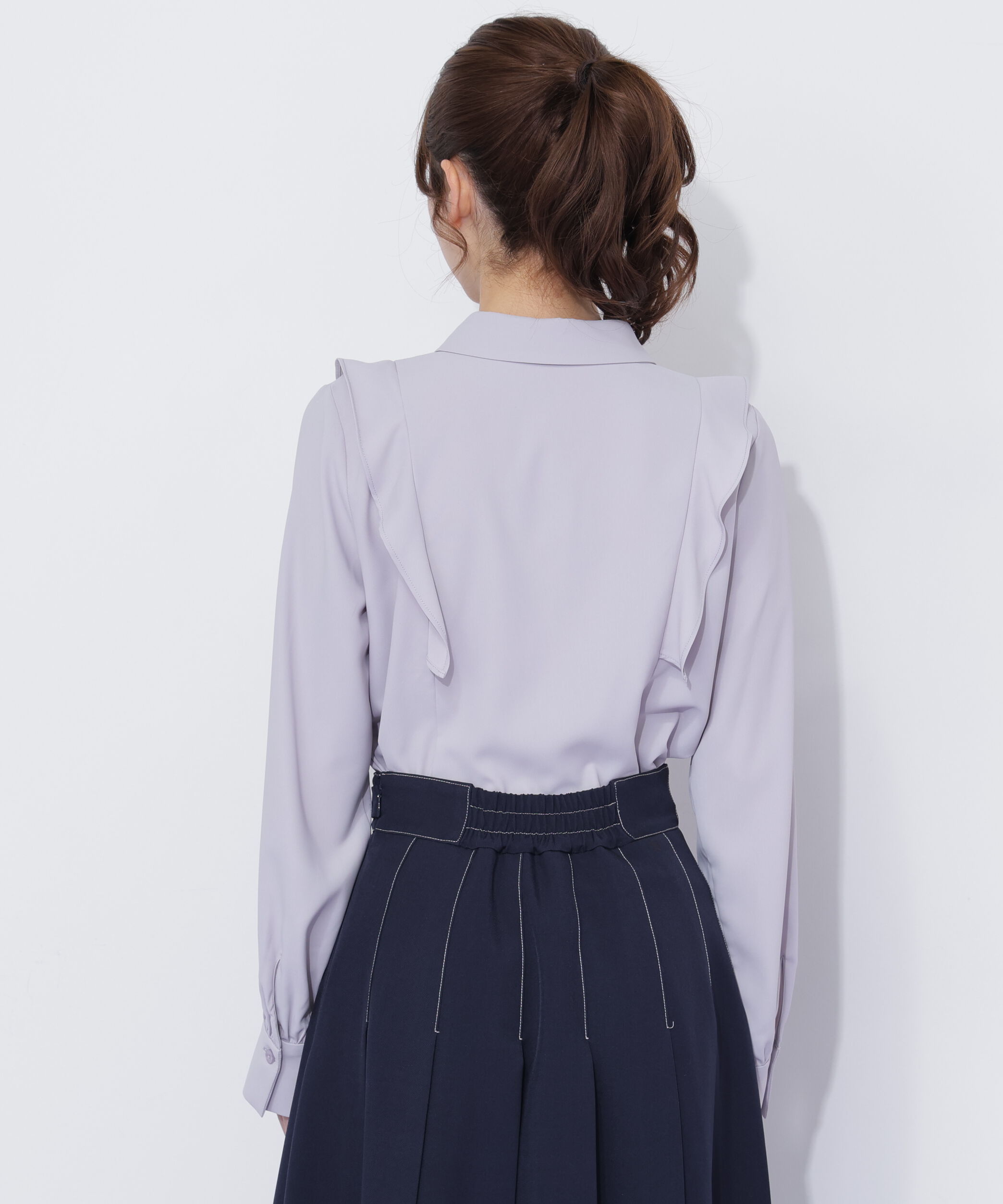  「スカーフ付きブラウス」|シャツ・ブラウス|