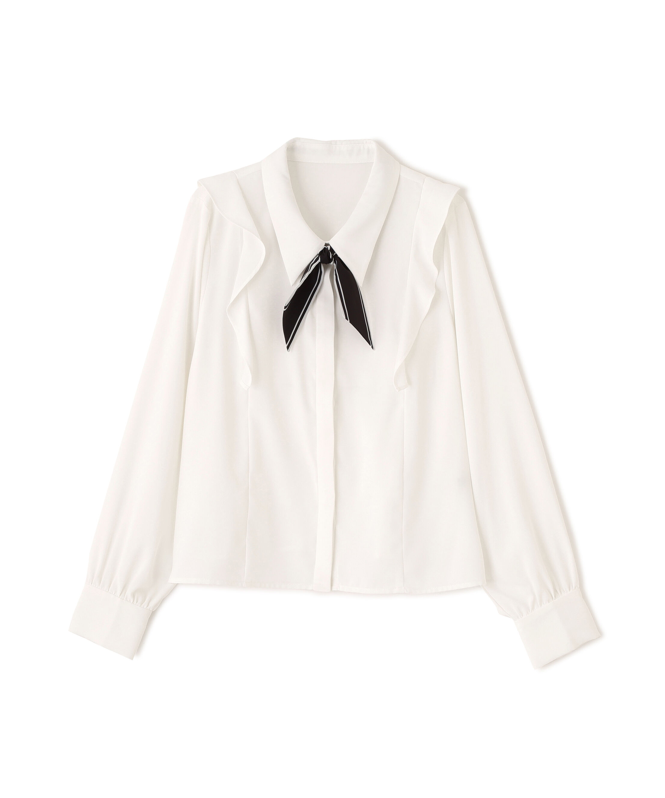  「スカーフ付きブラウス」|シャツ・ブラウス|