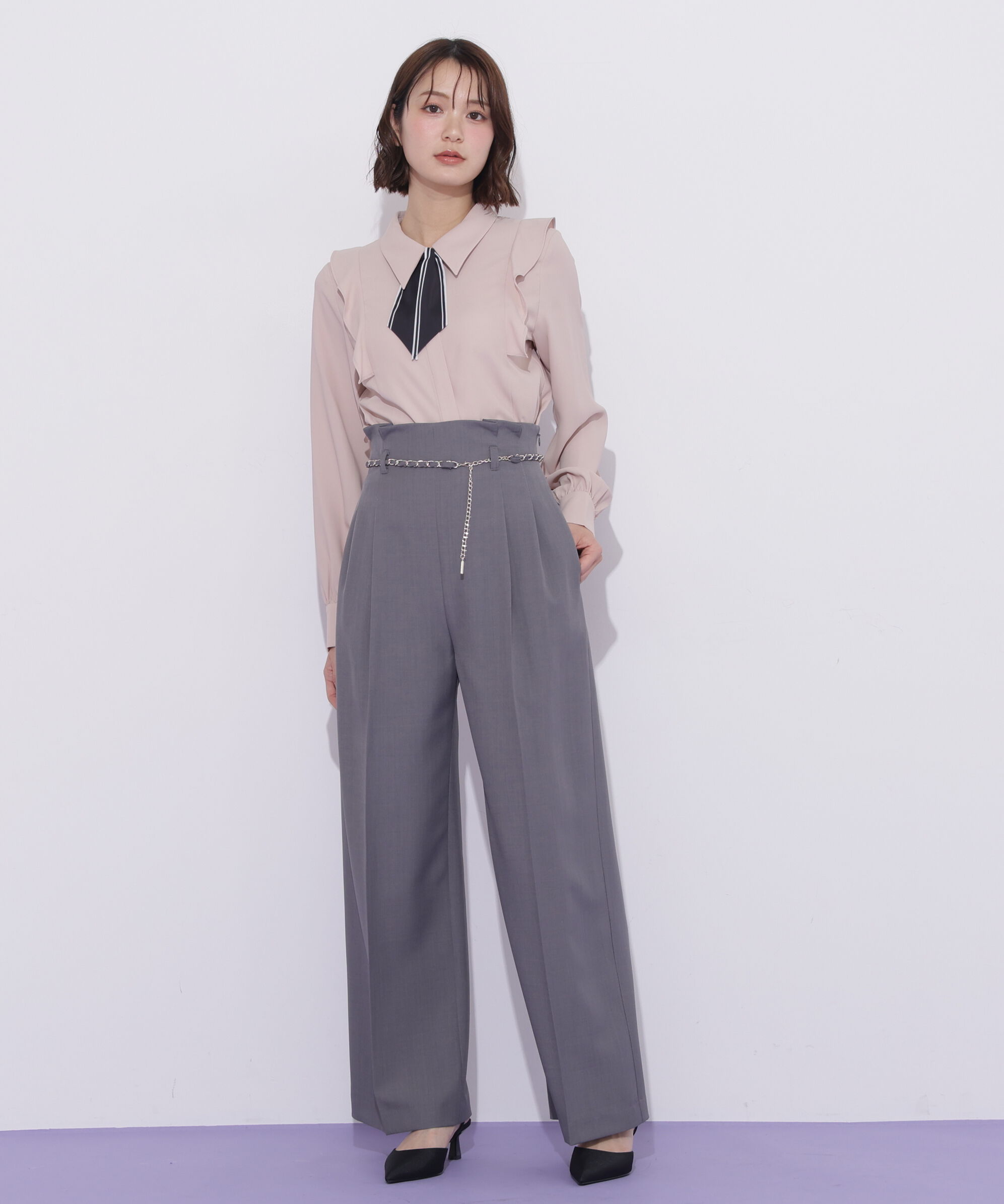  「スカーフ付きブラウス」|シャツ・ブラウス|