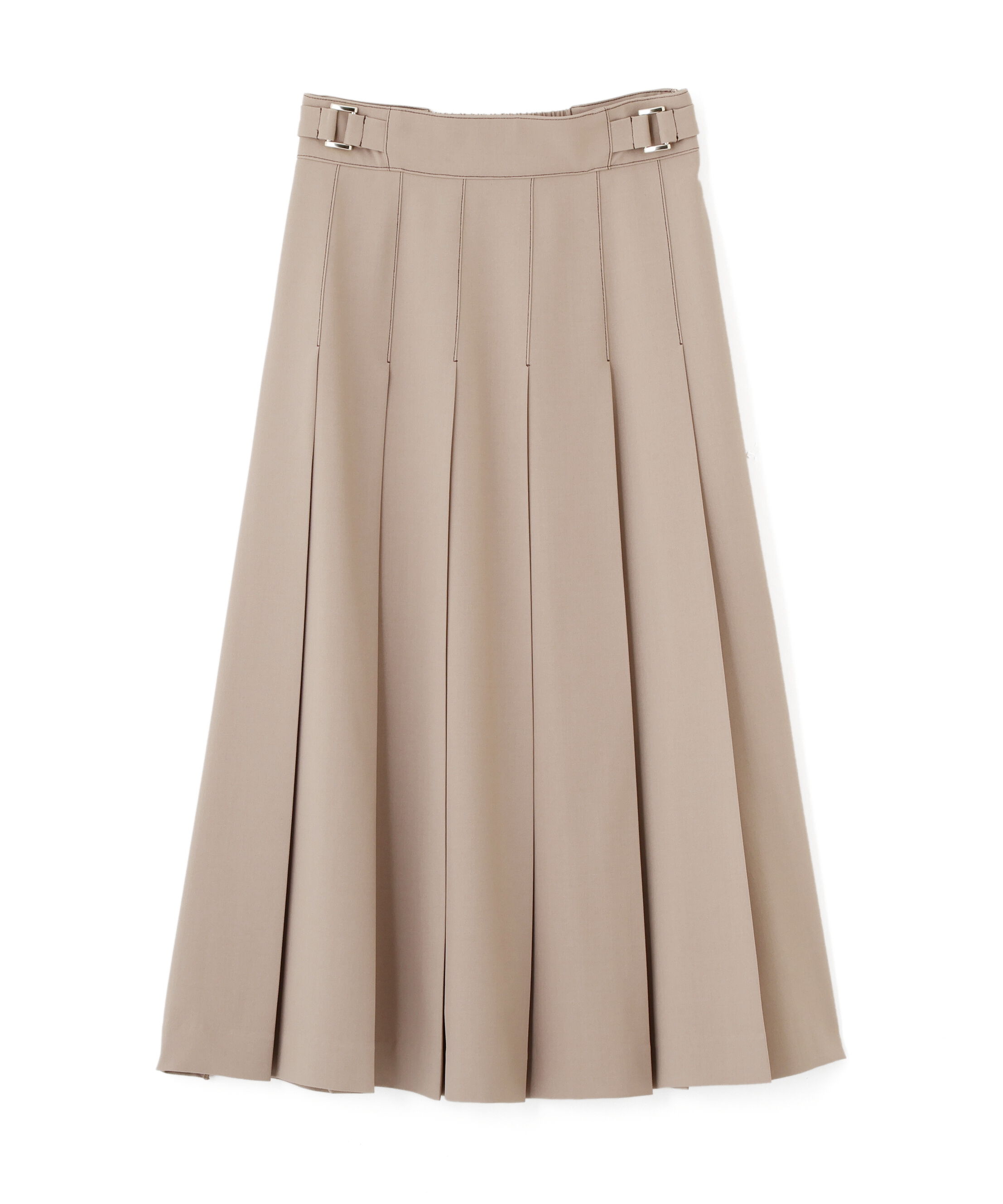  「サイドベルトプリーツスカート」|スカート|