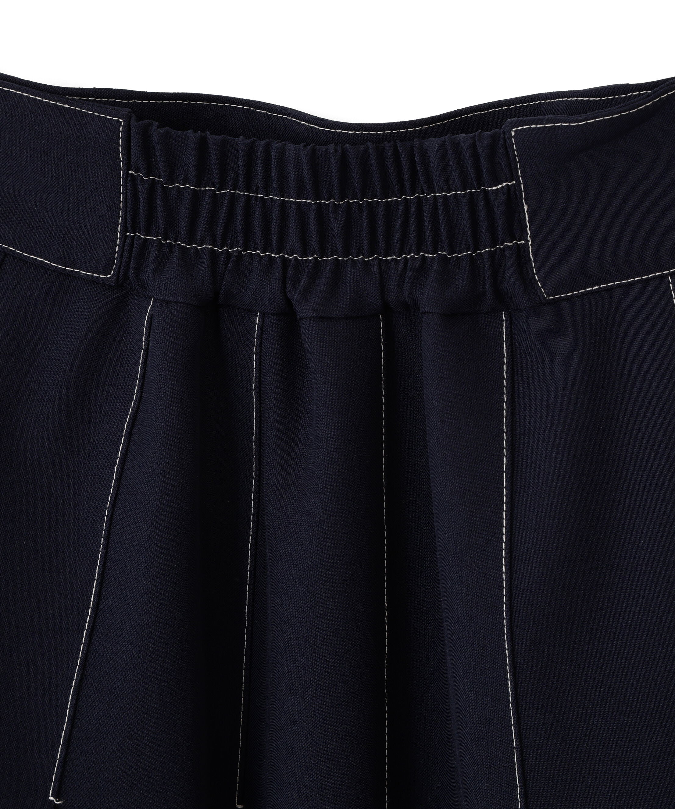  「サイドベルトプリーツスカート」|スカート|