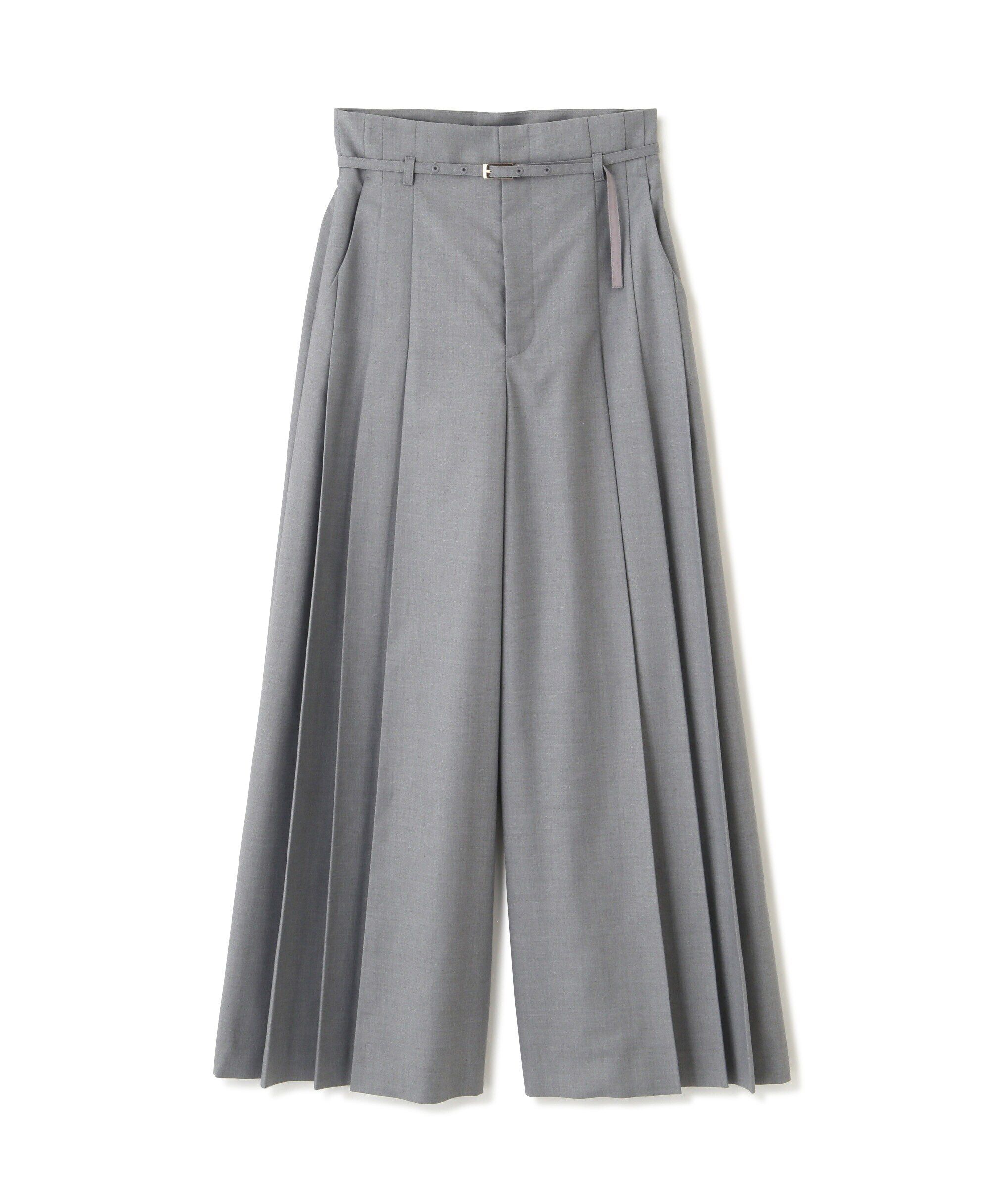 PROPORTION BODY DRESSING「サイドプリーツワイドパンツ」|その他|