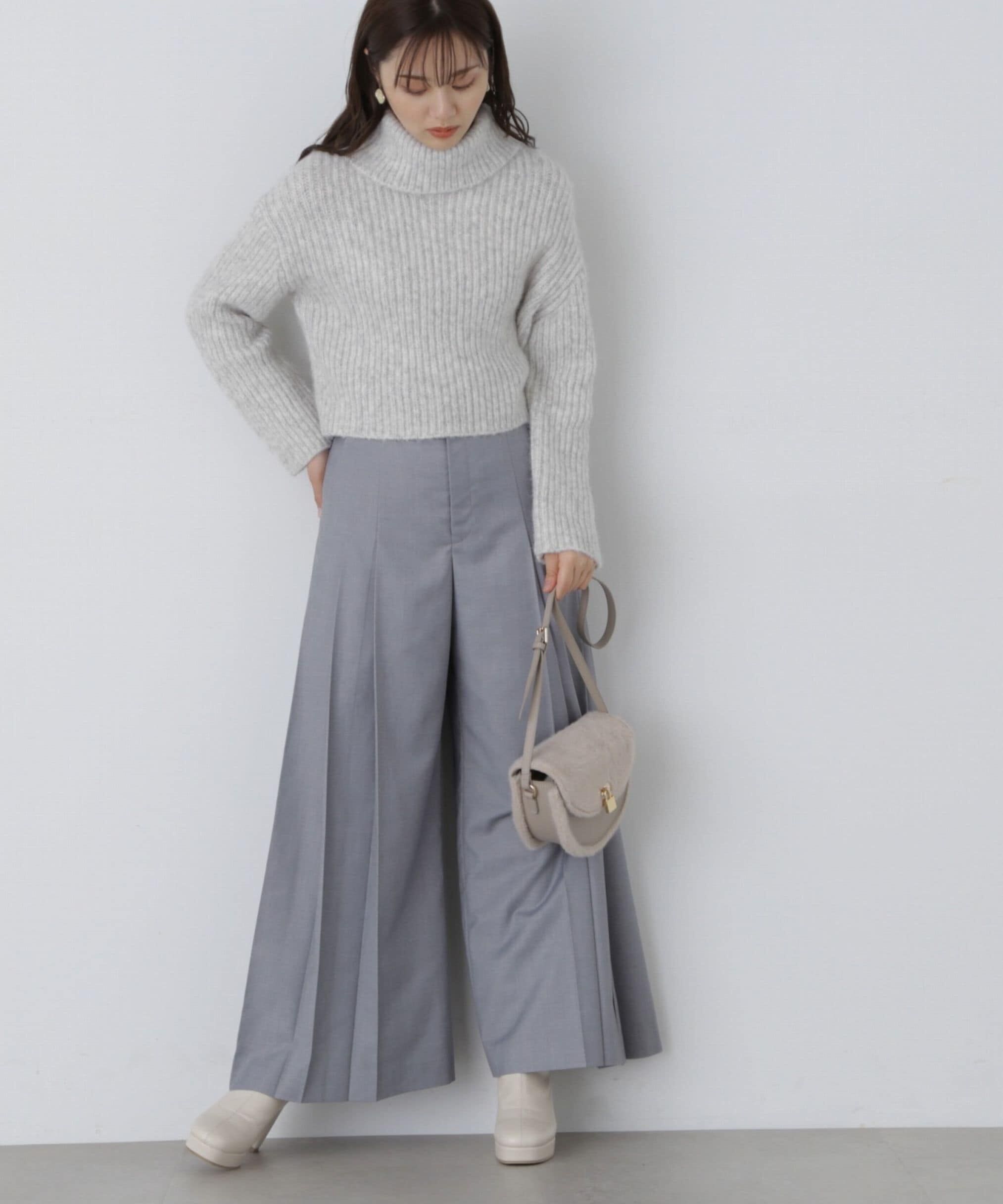 PROPORTION BODY DRESSING「サイドプリーツワイドパンツ」|その他|