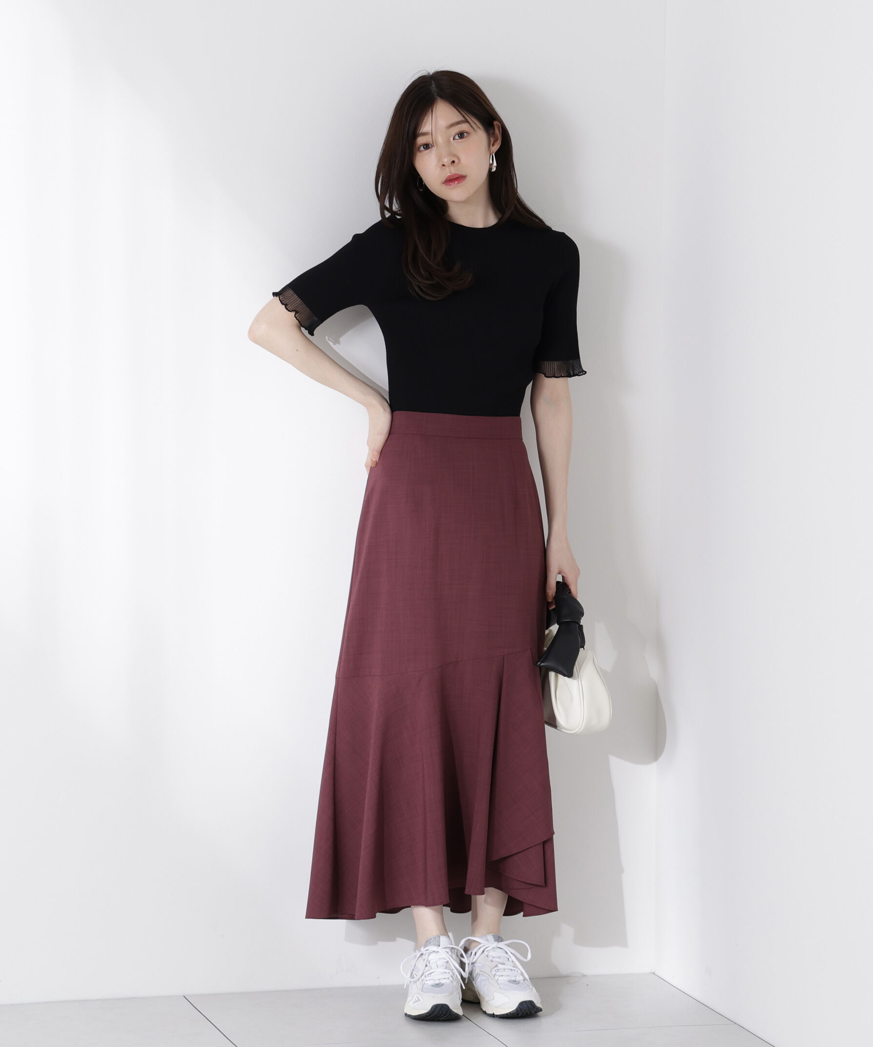 PROPORTION BODY DRESSING「アシメフリルマーメイドスカート」|スカート|