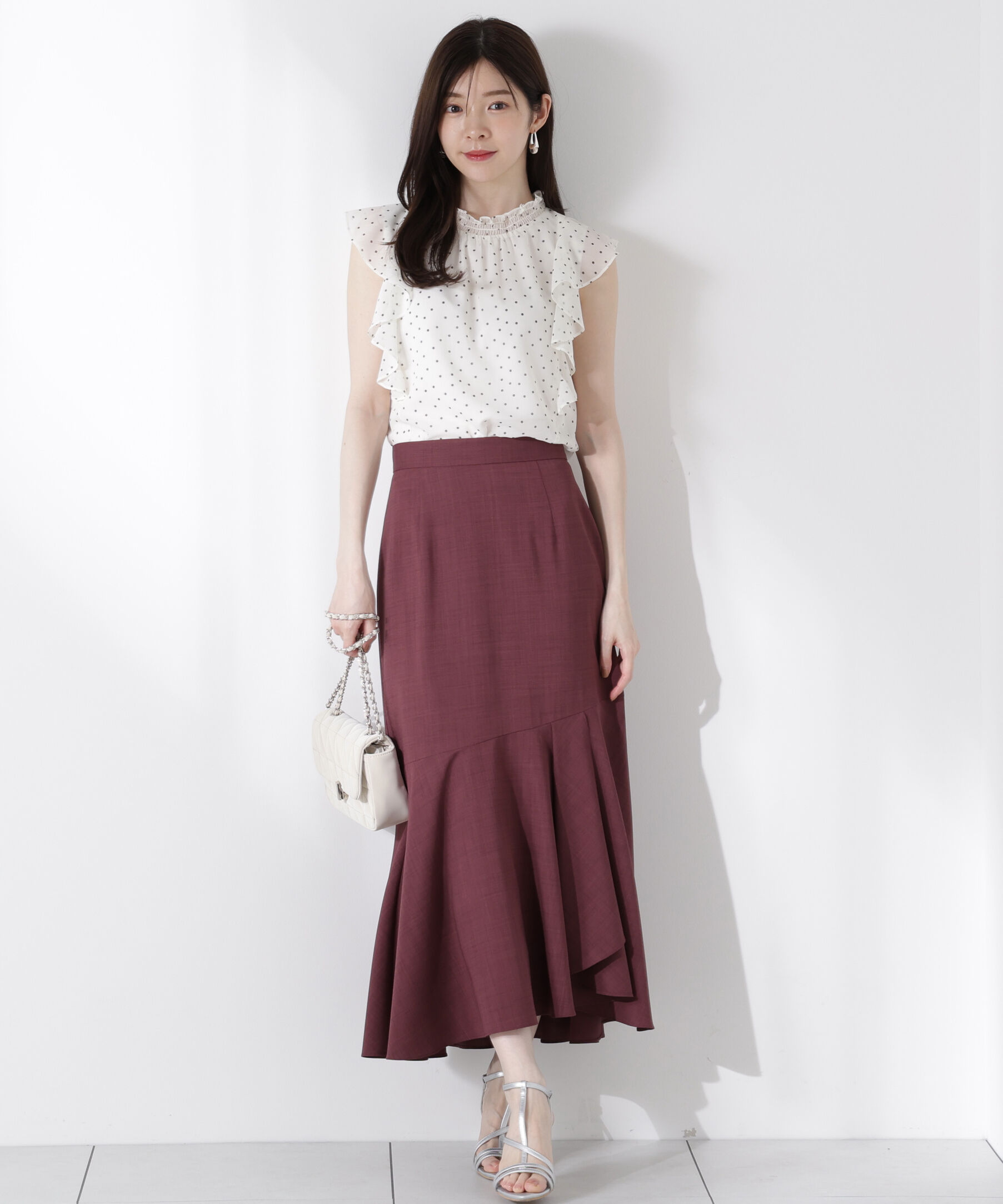 PROPORTION BODY DRESSING「アシメフリルマーメイドスカート」|スカート|