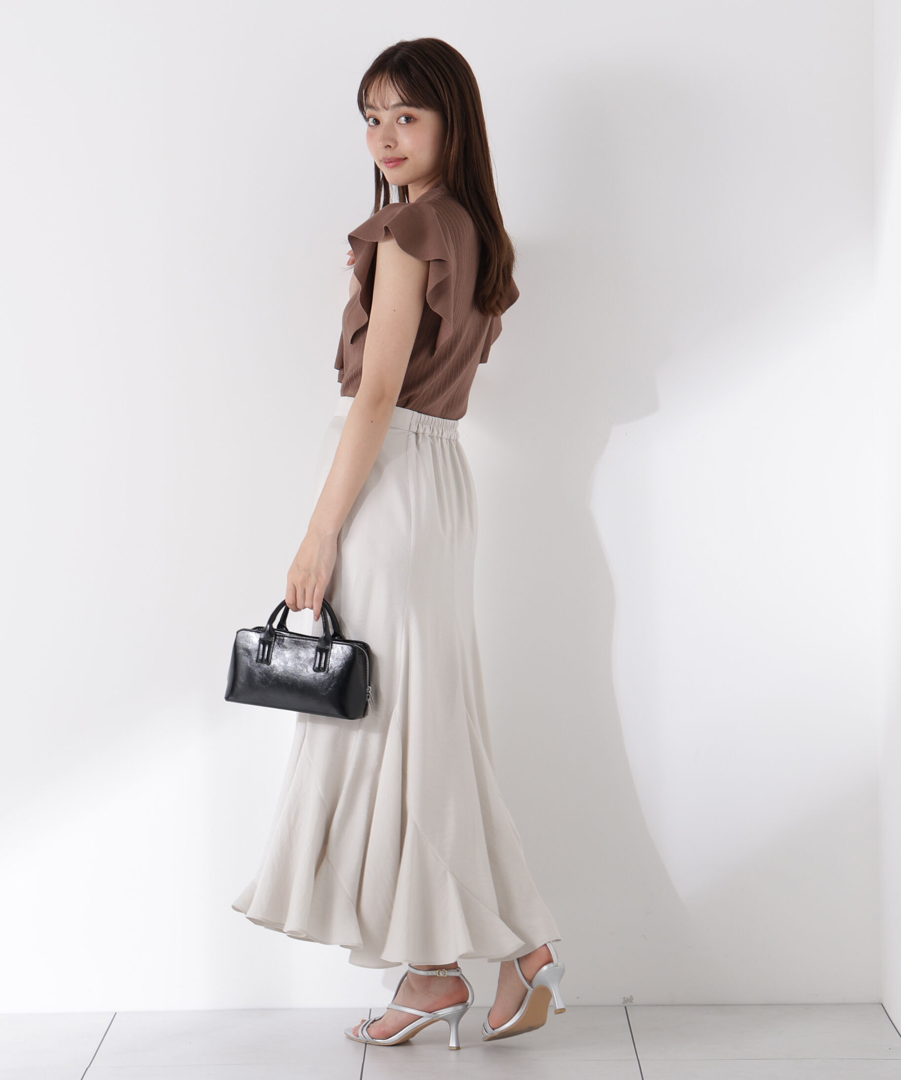 PROPORTION BODY DRESSING「エスカルゴマーメイドフレアスカート」|スカート|