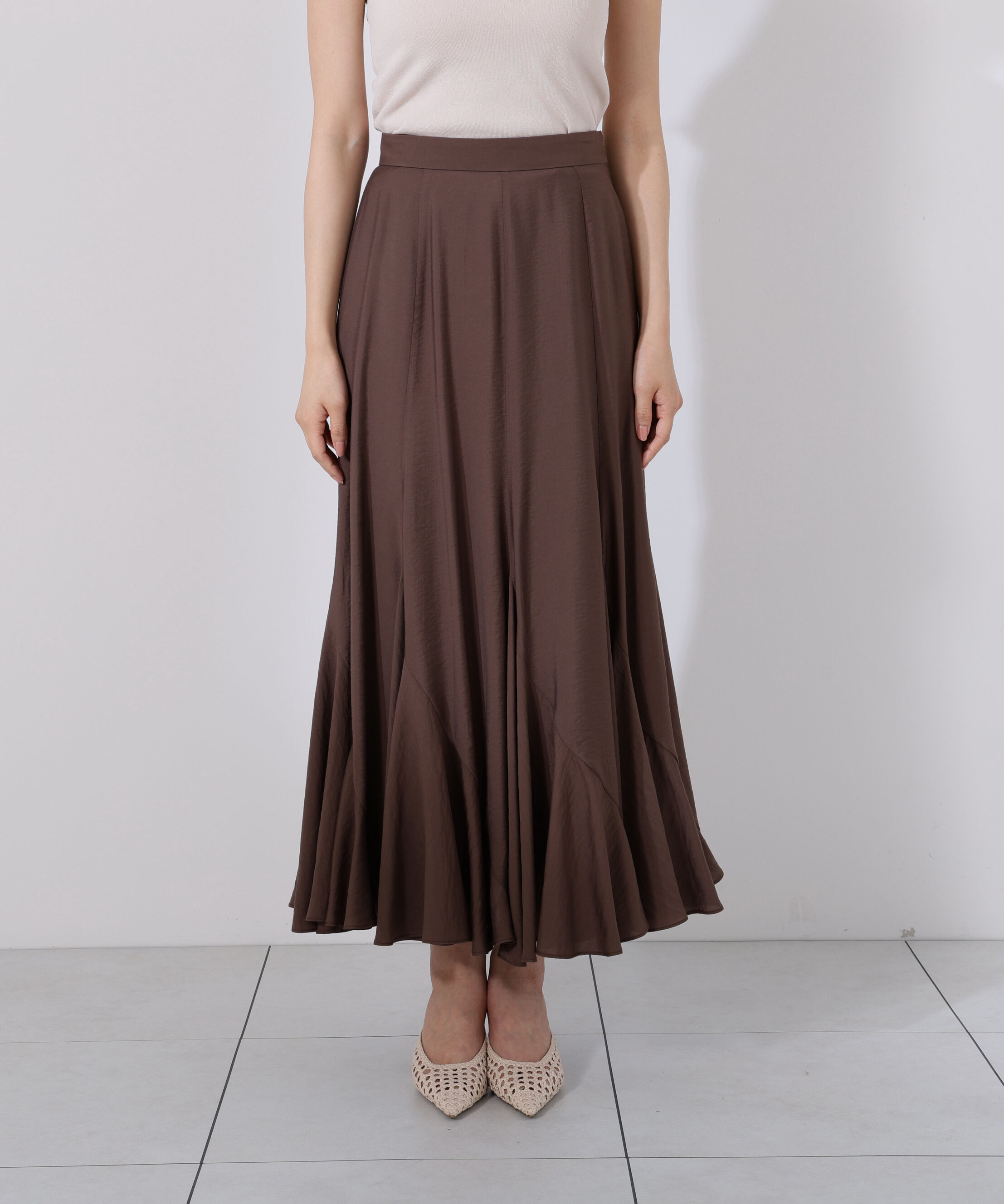 PROPORTION BODY DRESSING「エスカルゴマーメイドフレアスカート」|スカート|