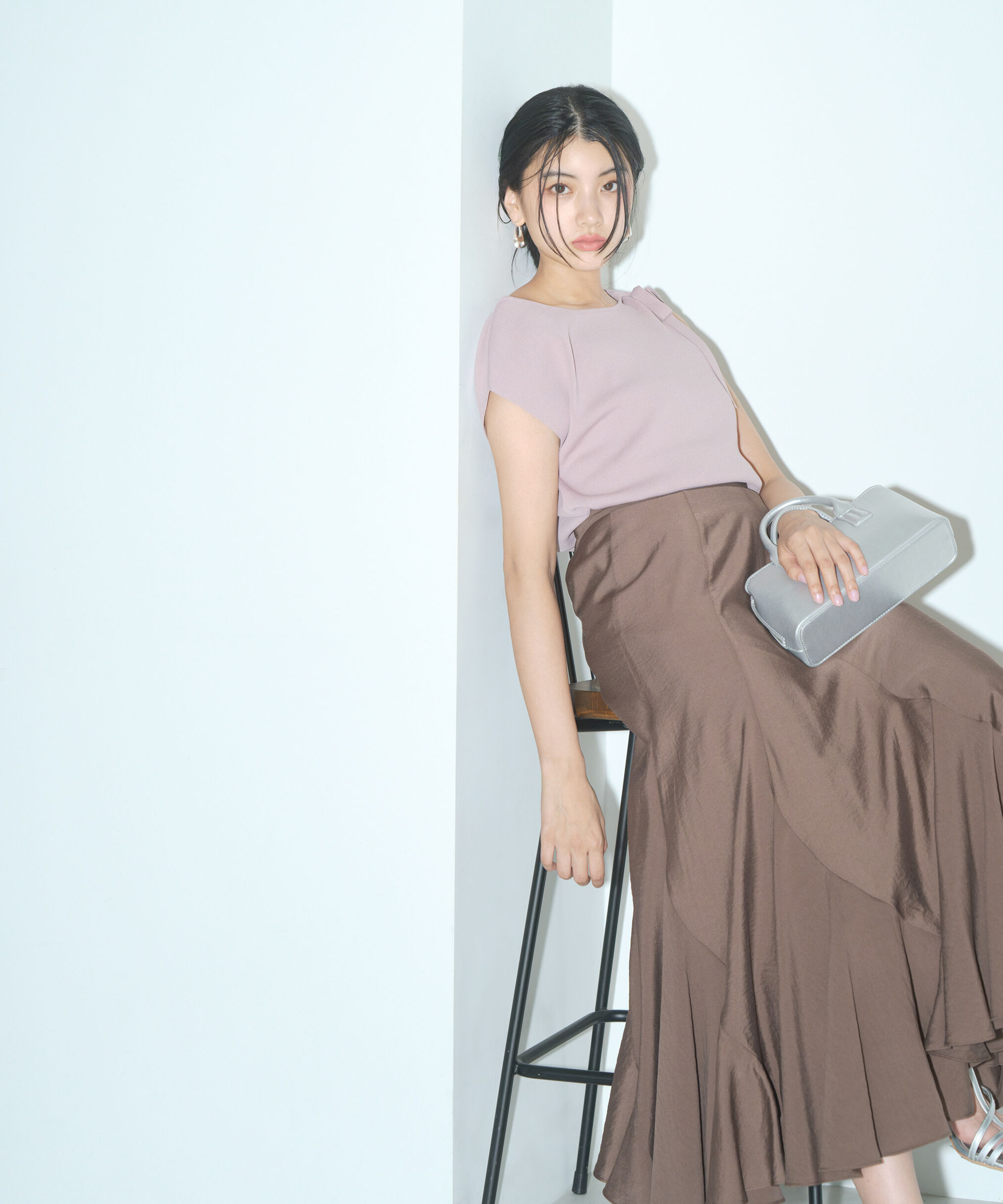 PROPORTION BODY DRESSING「エスカルゴマーメイドフレアスカート」|スカート|