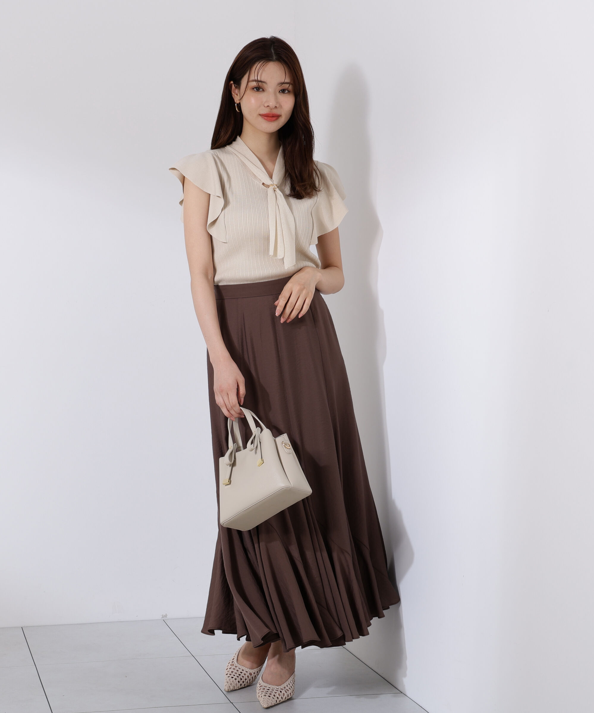 PROPORTION BODY DRESSING「エスカルゴマーメイドフレアスカート」|スカート|