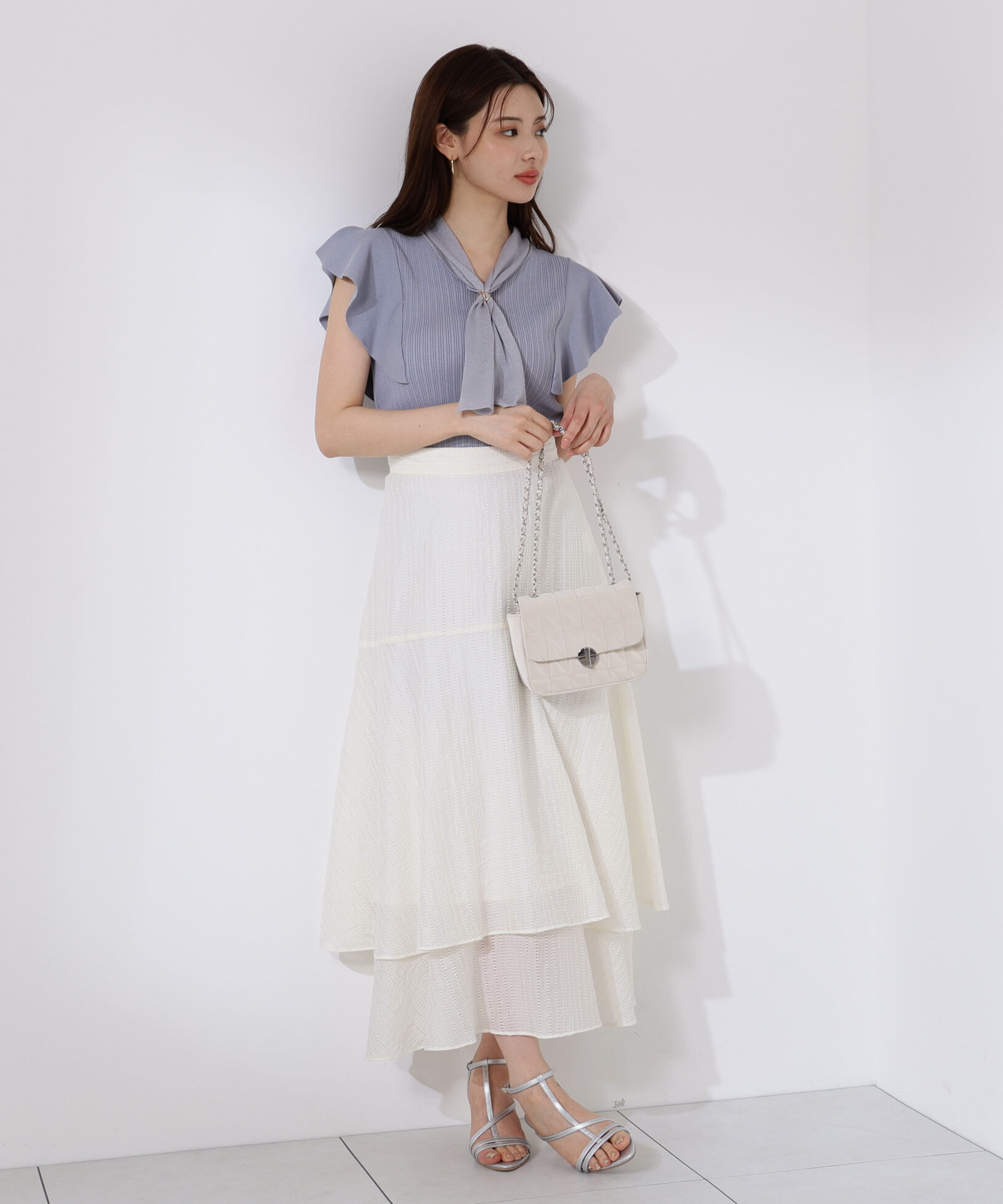 PROPORTION BODY DRESSING「シアードビーティアードスカート」|スカート|