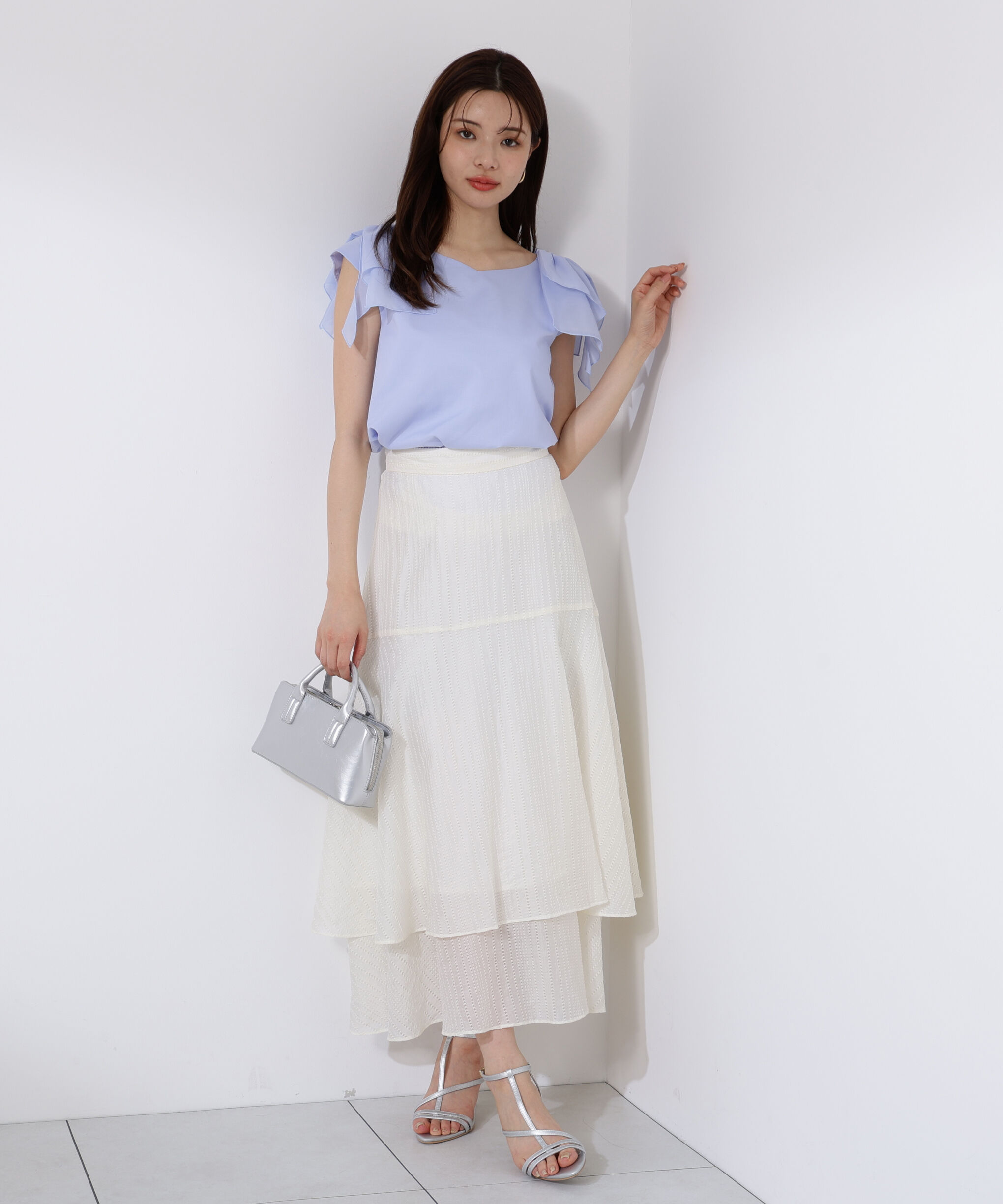 PROPORTION BODY DRESSING「シアードビーティアードスカート」|スカート|