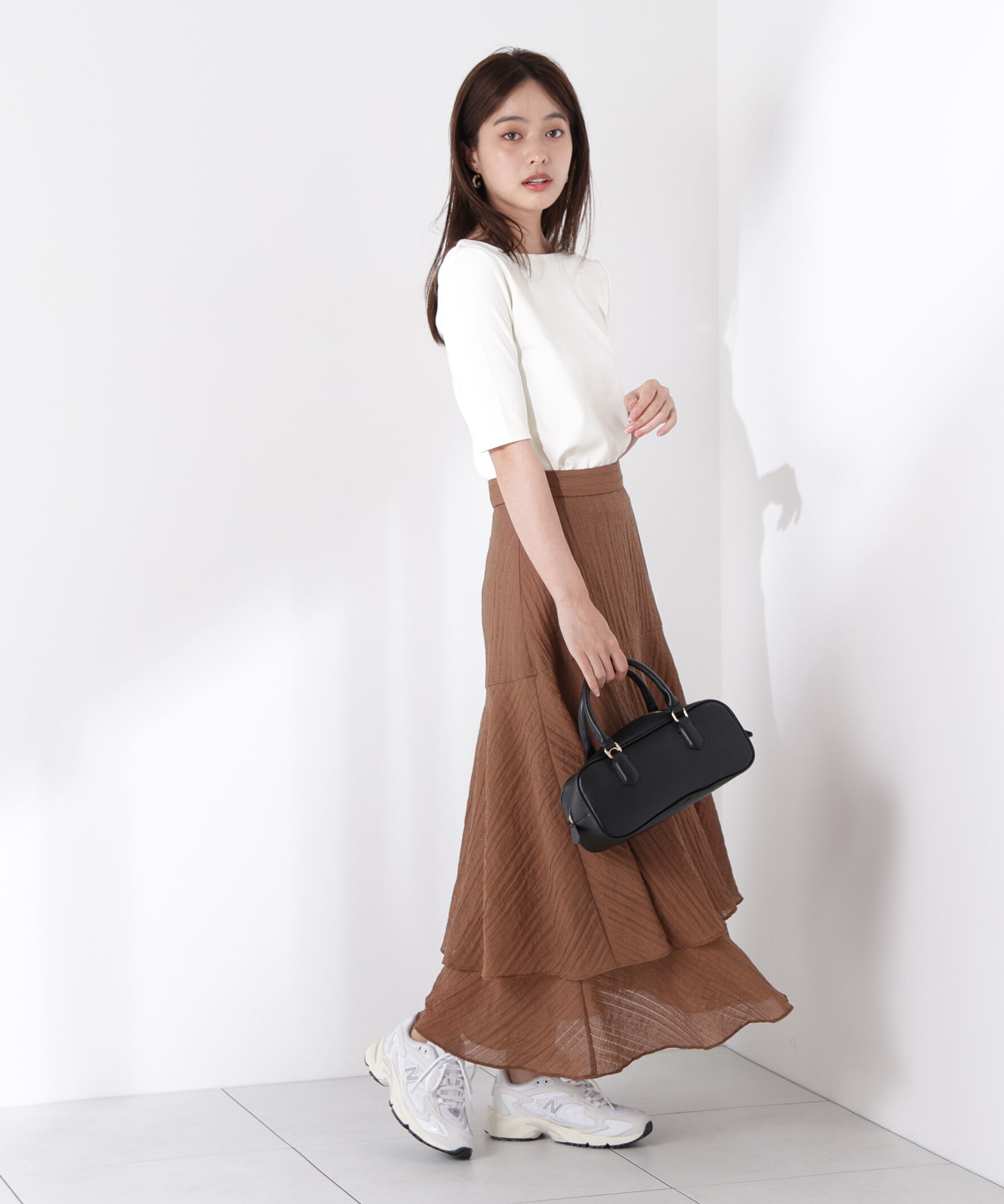 PROPORTION BODY DRESSING「シアードビーティアードスカート」|スカート|