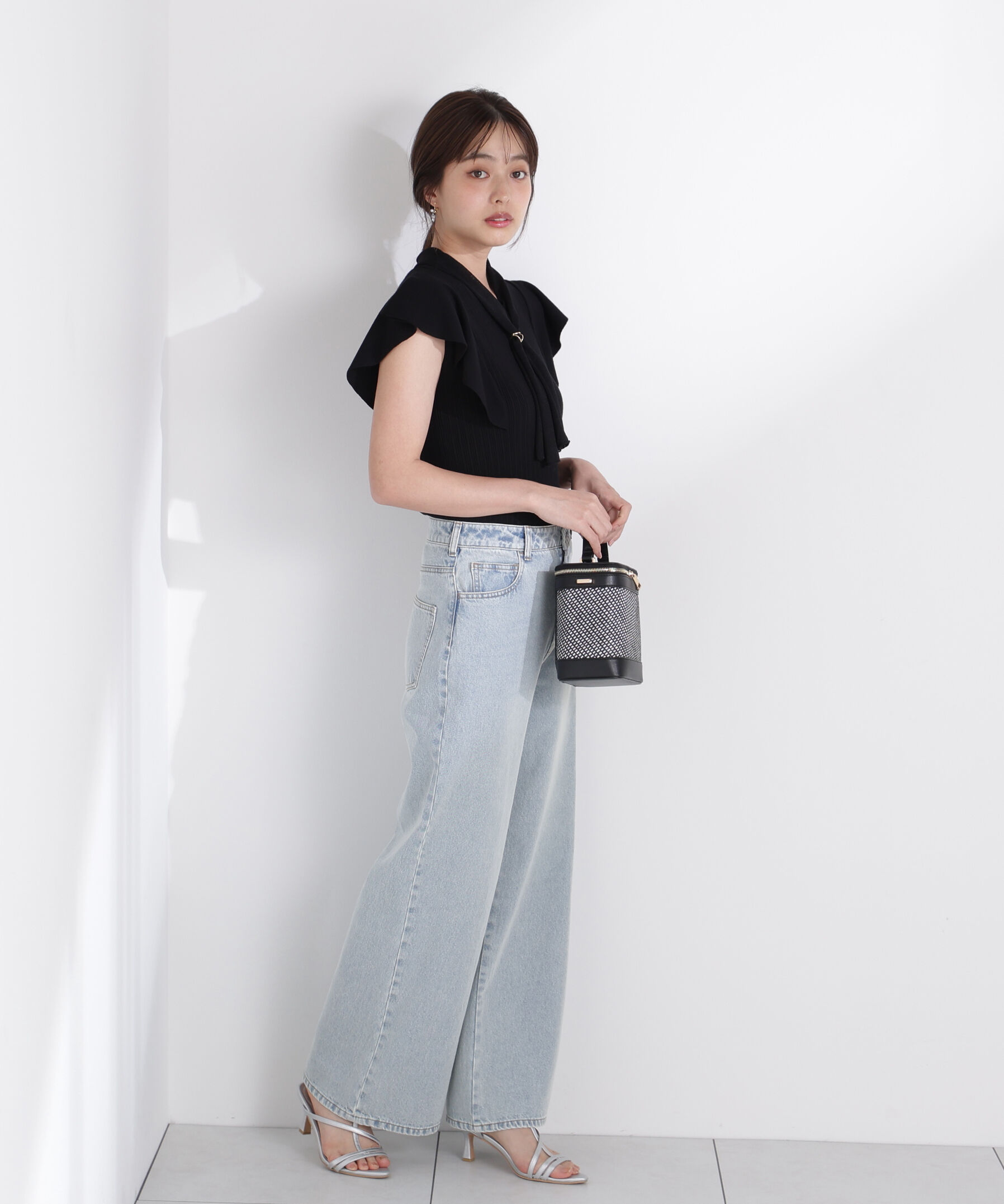 PROPORTION BODY DRESSING「2wayタイ付きニット」|ニット・セーター|