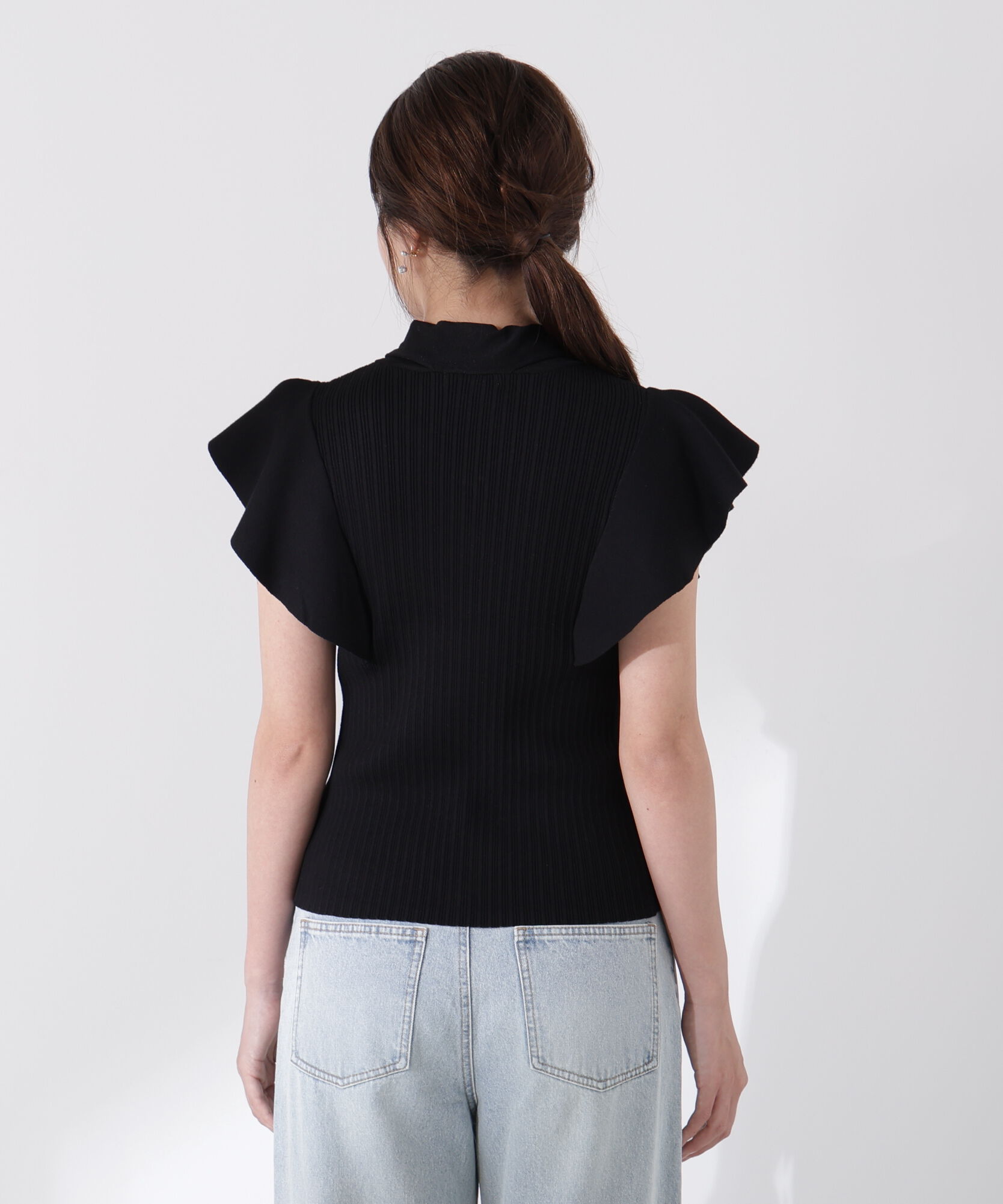 PROPORTION BODY DRESSING「2wayタイ付きニット」|ニット・セーター|