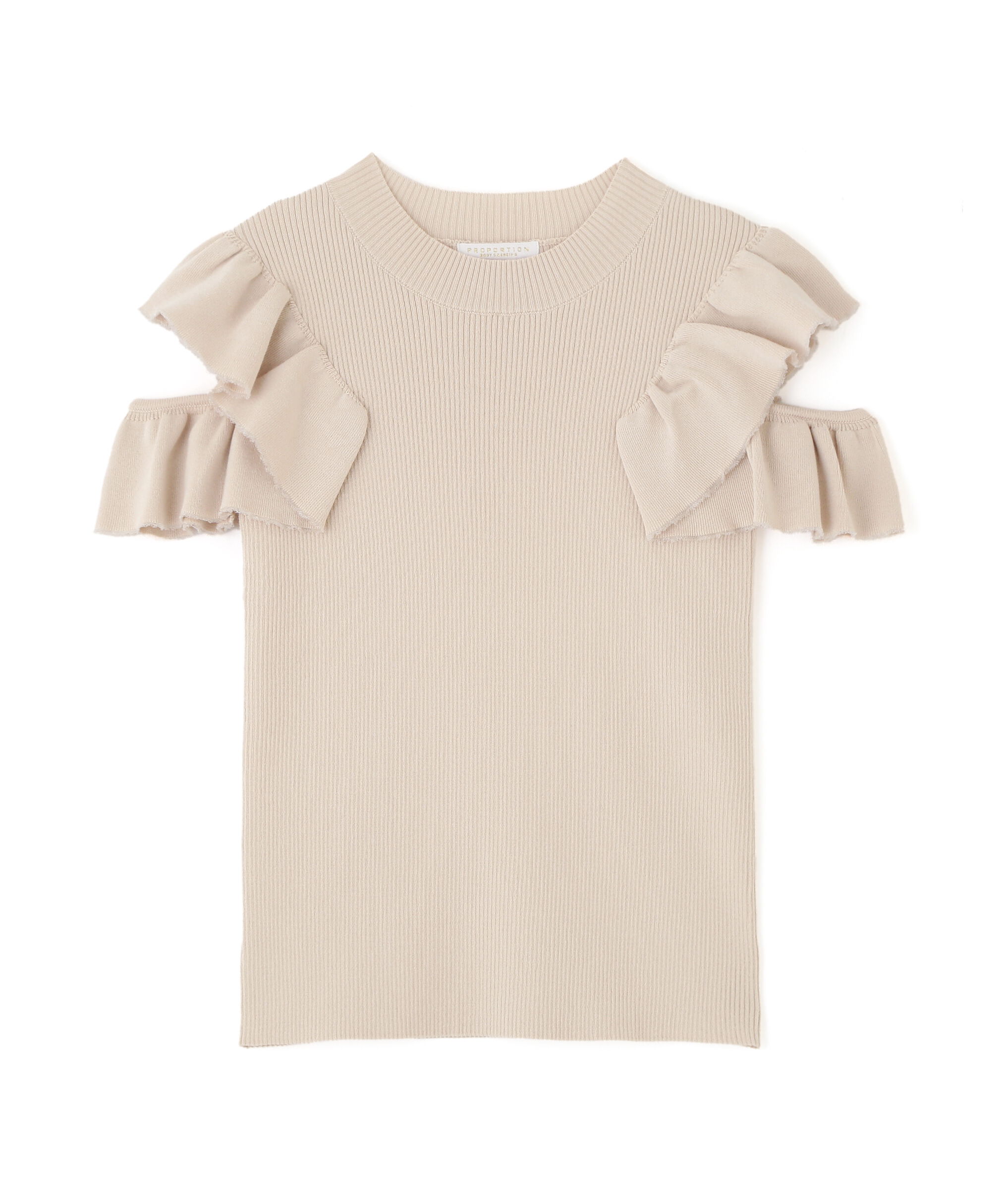 PROPORTION BODY DRESSING「デザインスリーブニット」|ニット・セーター|