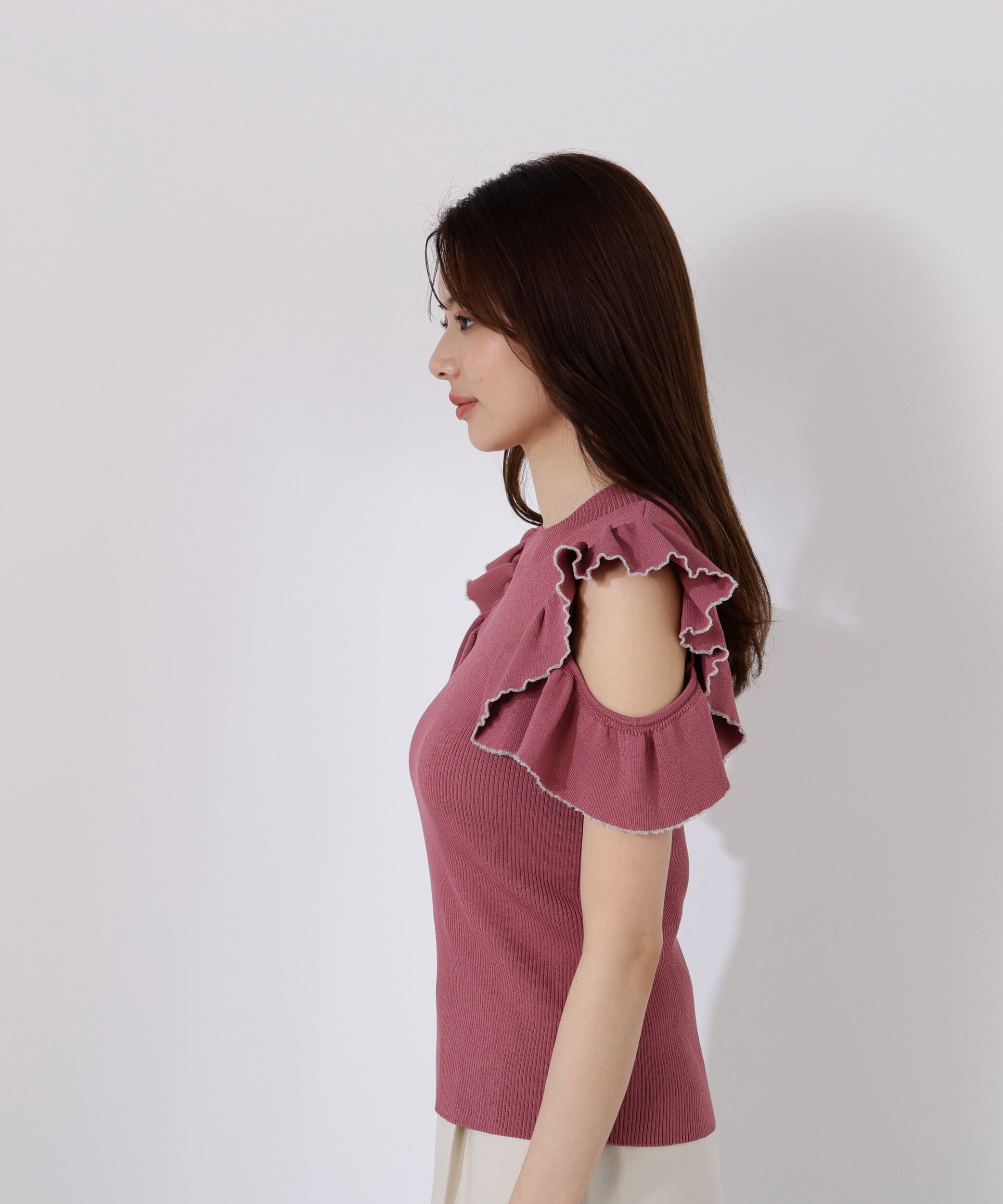 PROPORTION BODY DRESSING「デザインスリーブニット」|ニット・セーター|