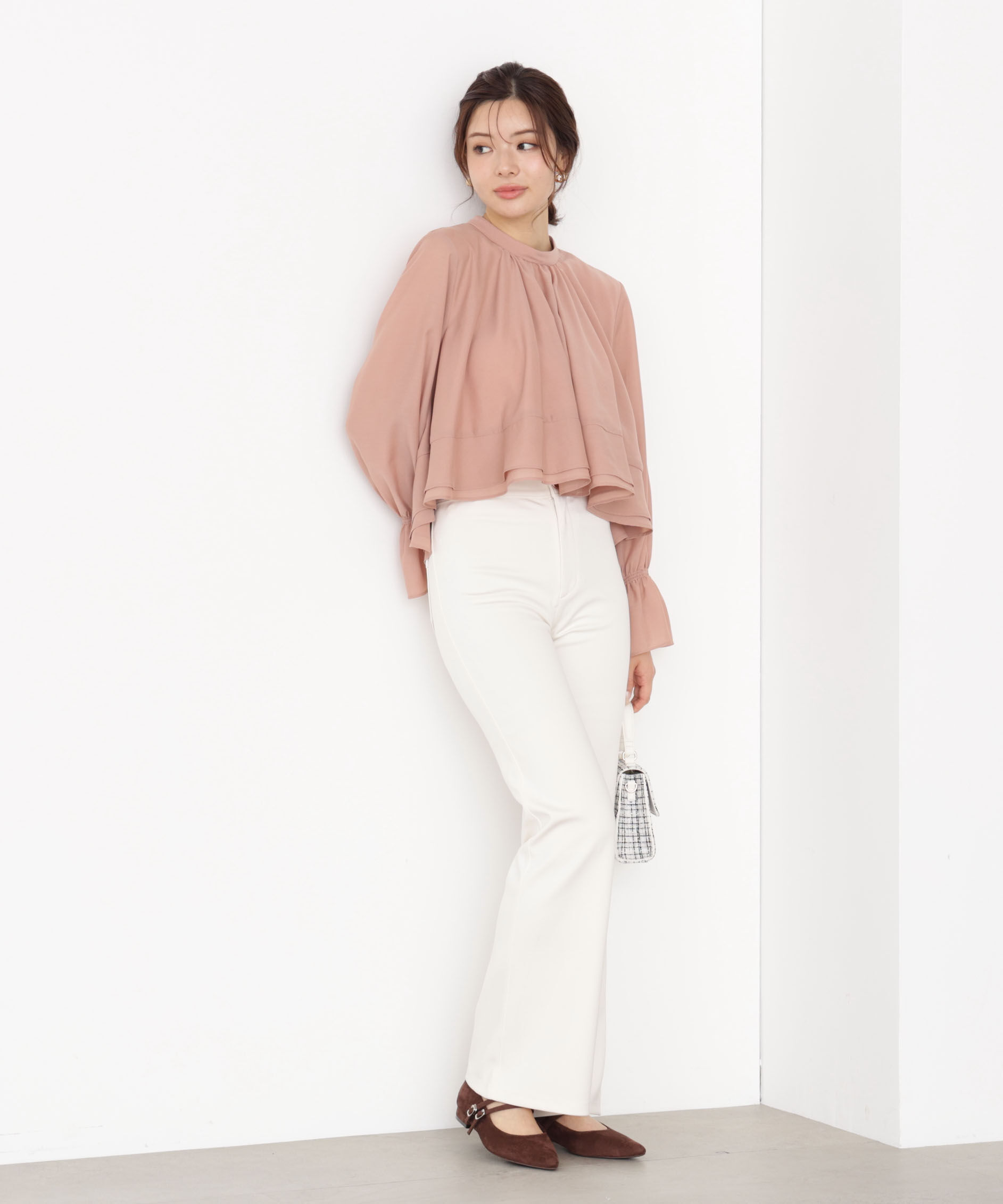 PROPORTION BODY DRESSING「カットフレアーパンツ 25AW」|その他|