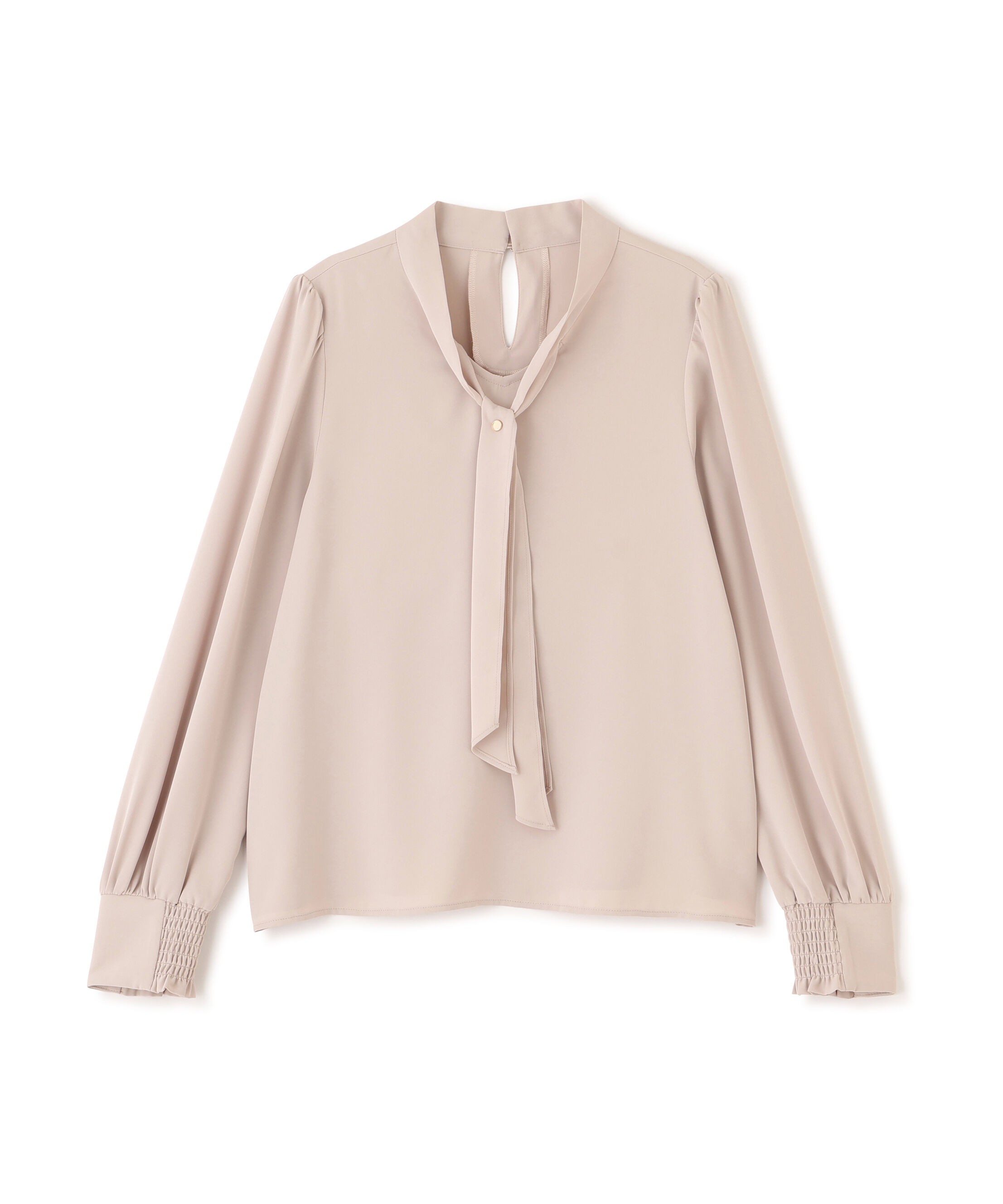 PROPORTION BODY DRESSING「キラ釦ボウタイブラウス　26SS」|シャツ・ブラウス|