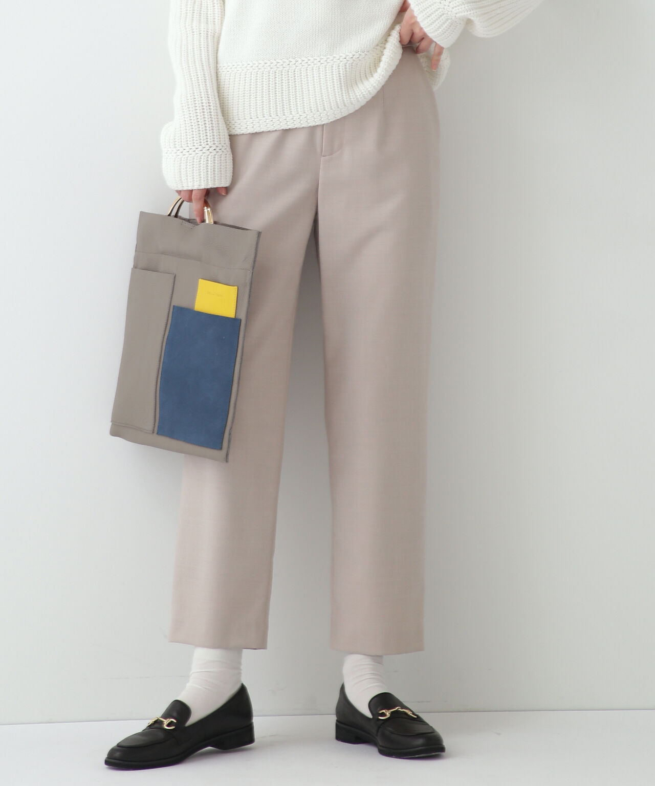  「２ＷＡＹスリムストレートパンツ」|その他|ベージュ