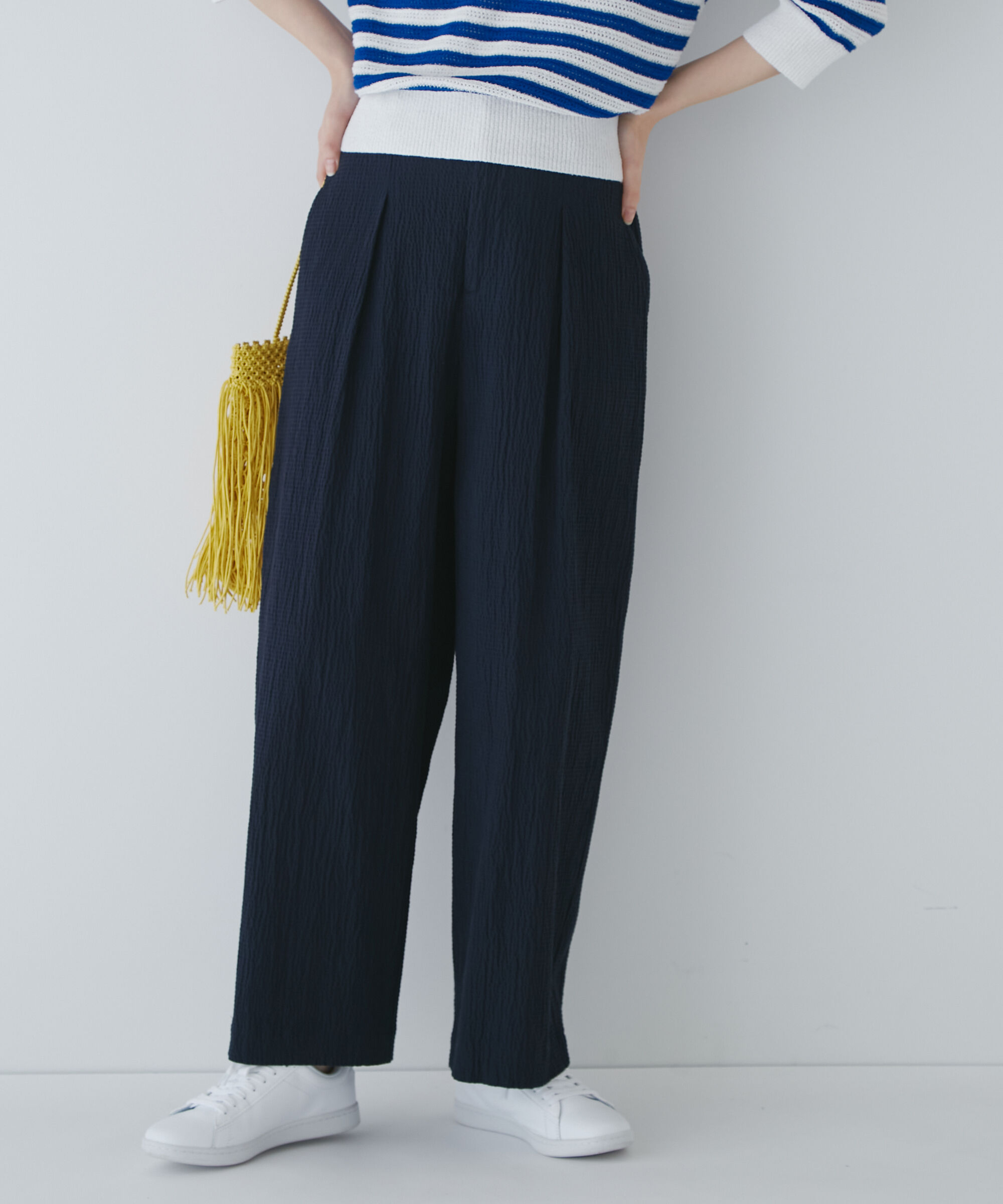  「◆サッカーストレッチパンツ」|その他|ネイビー