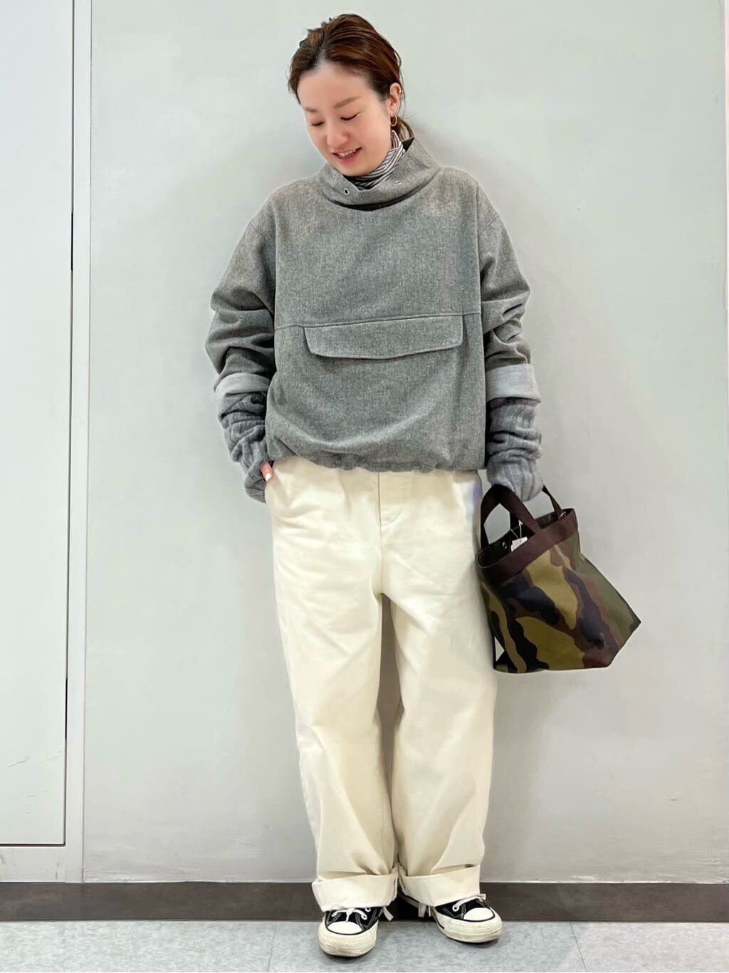  「◆ツィードスタンドアノラック」|シャツ・ブラウス|