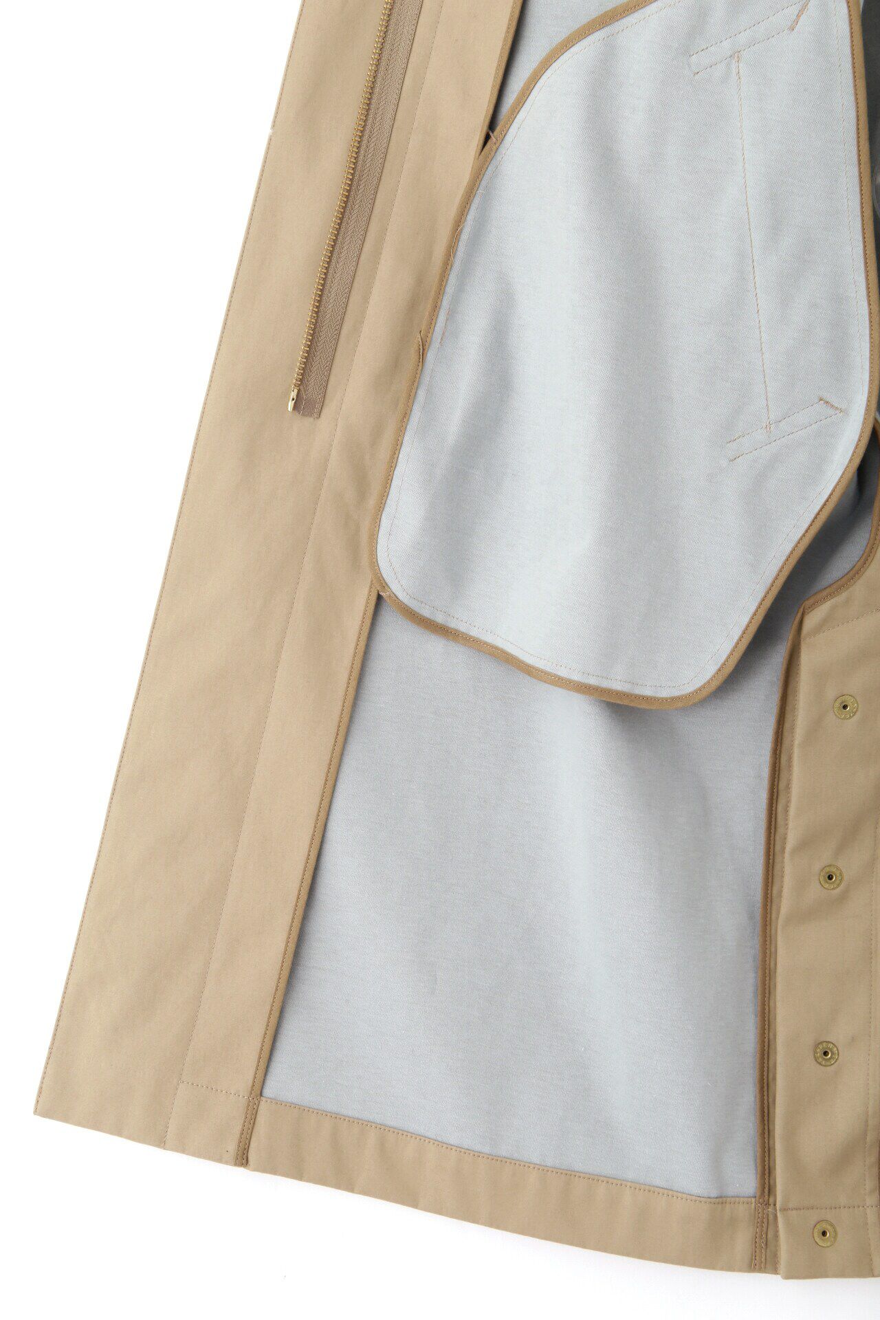  「コットンボンディングステンカラーコート」|その他|