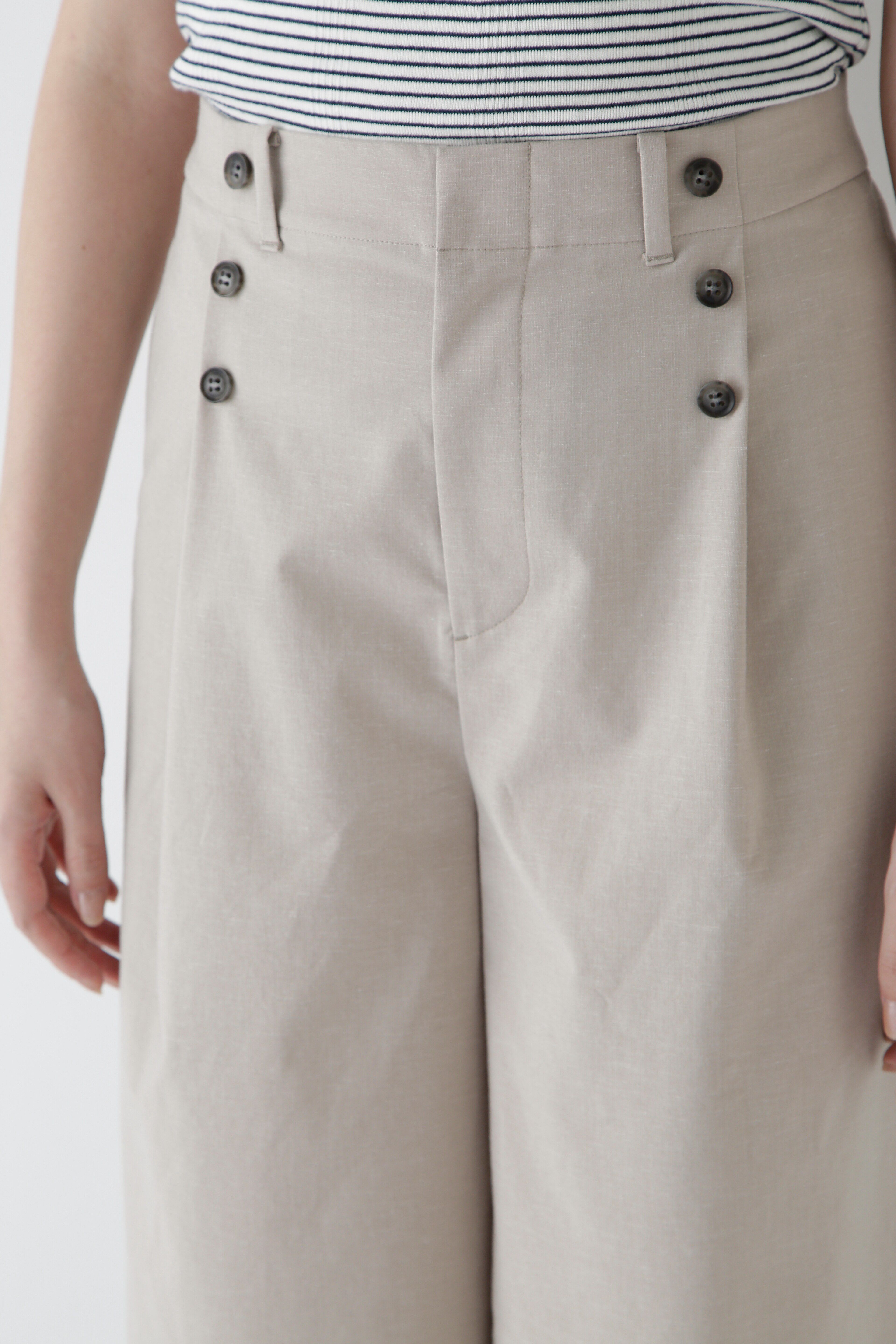  「◆コットンポリレーヨンリネンマリンパンツ」|その他|