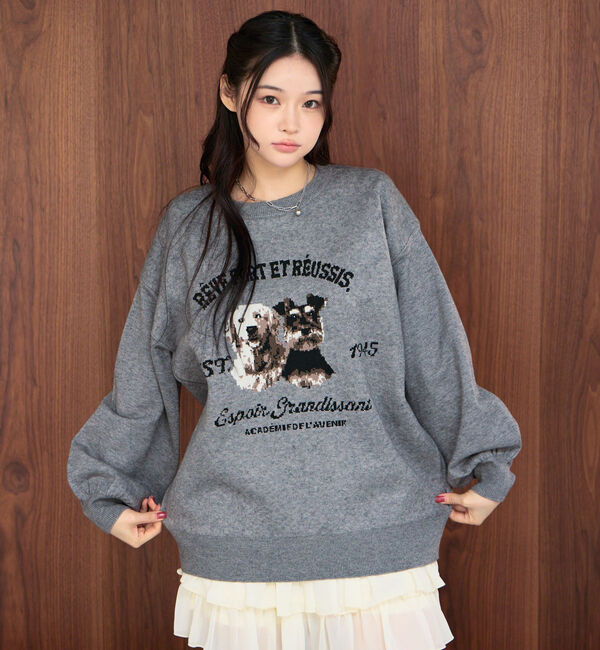 archives「イヌＪＱミドルニットプルオーバー」|ニット・セーター|