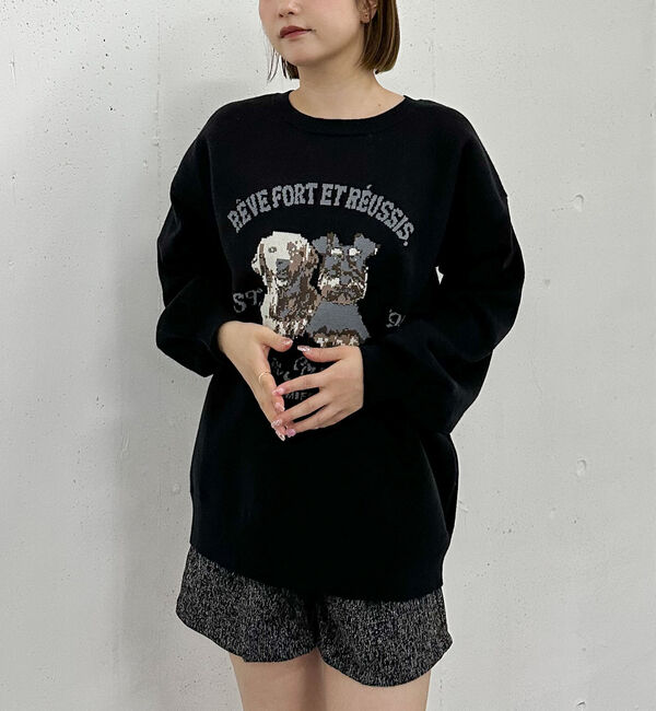 archives「イヌＪＱミドルニットプルオーバー」|ニット・セーター|