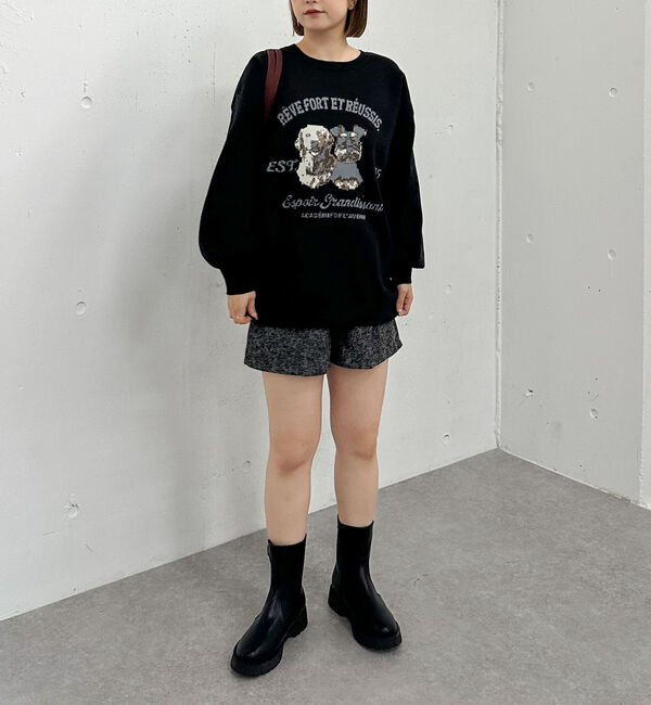 archives「イヌＪＱミドルニットプルオーバー」|ニット・セーター|