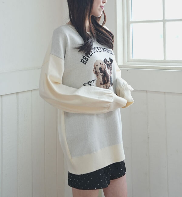 archives「イヌＪＱミドルニットプルオーバー」|ニット・セーター|