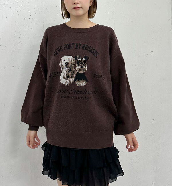 archives「イヌＪＱミドルニットプルオーバー」|ニット・セーター|