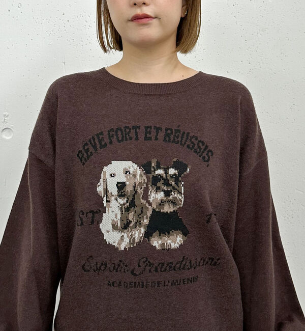 archives「イヌＪＱミドルニットプルオーバー」|ニット・セーター|