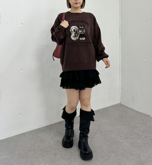 archives「イヌＪＱミドルニットプルオーバー」|ニット・セーター|